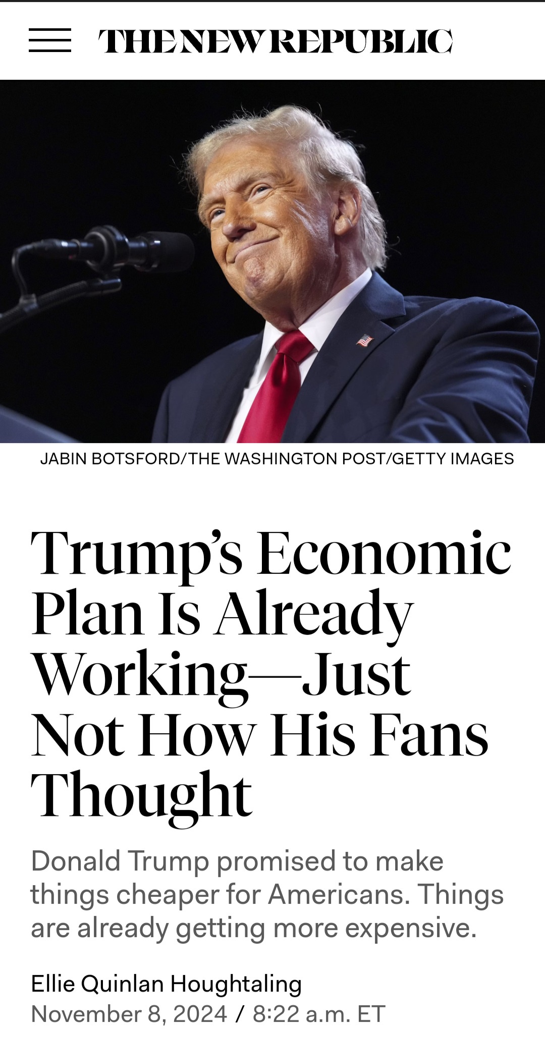 Is He Truly Clueless About Tariffs or Just Out to Harm Everyday Americans?