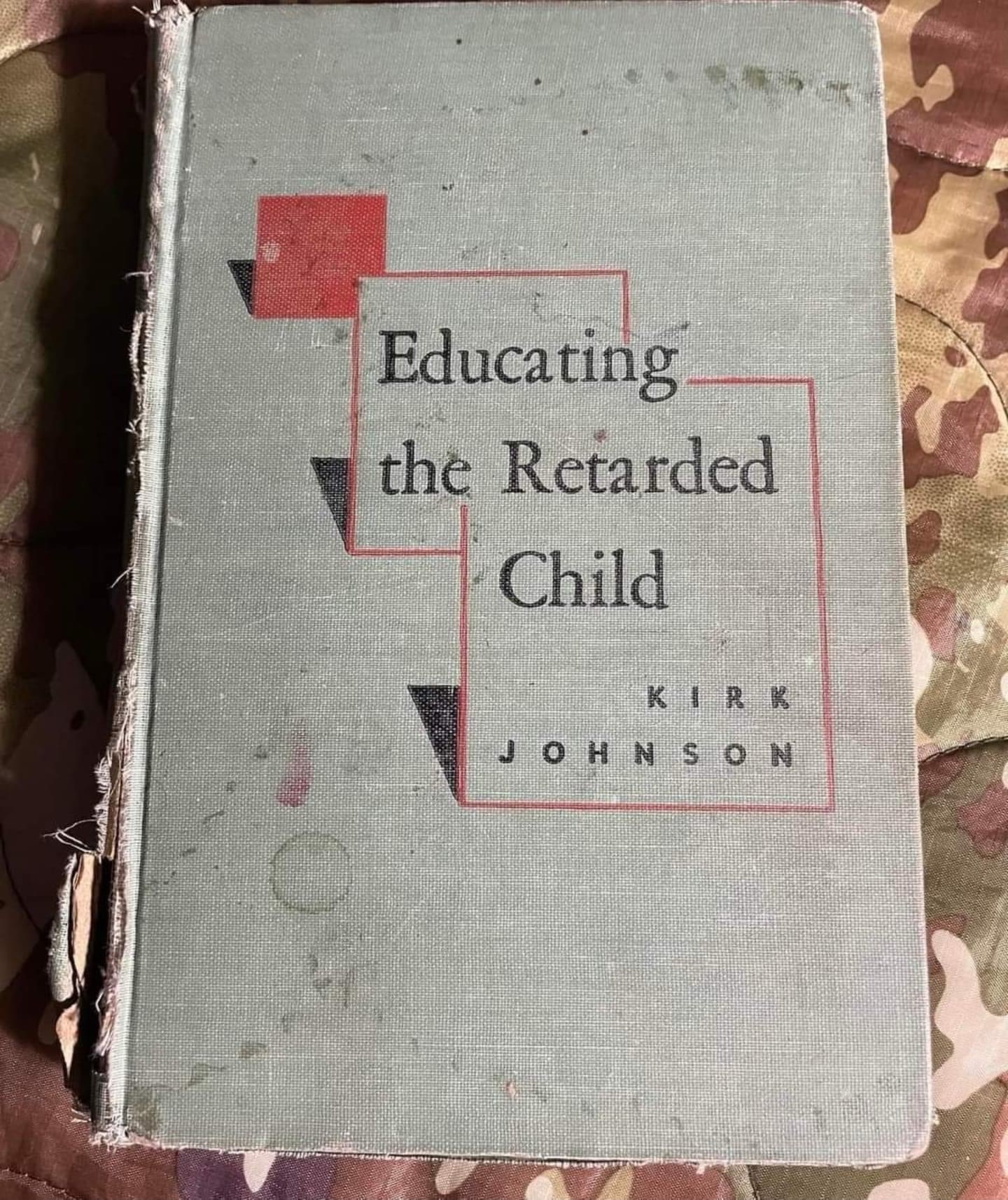 That moment when you discover an old book while cleaning out your parents' place.