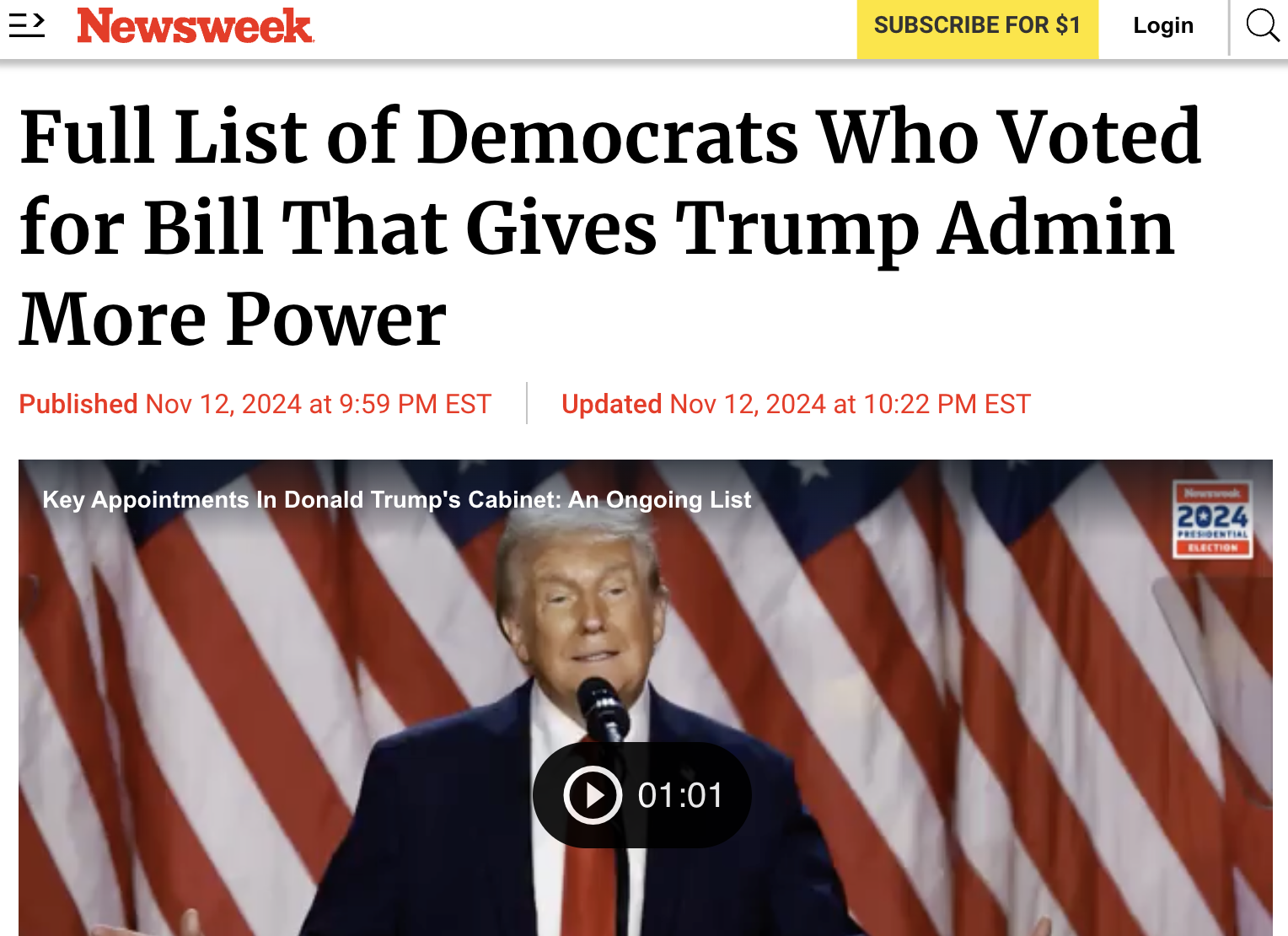 Project 2025: Esther's Vote is Back on the Agenda Tomorrow with 50+ Democrats Supporting It