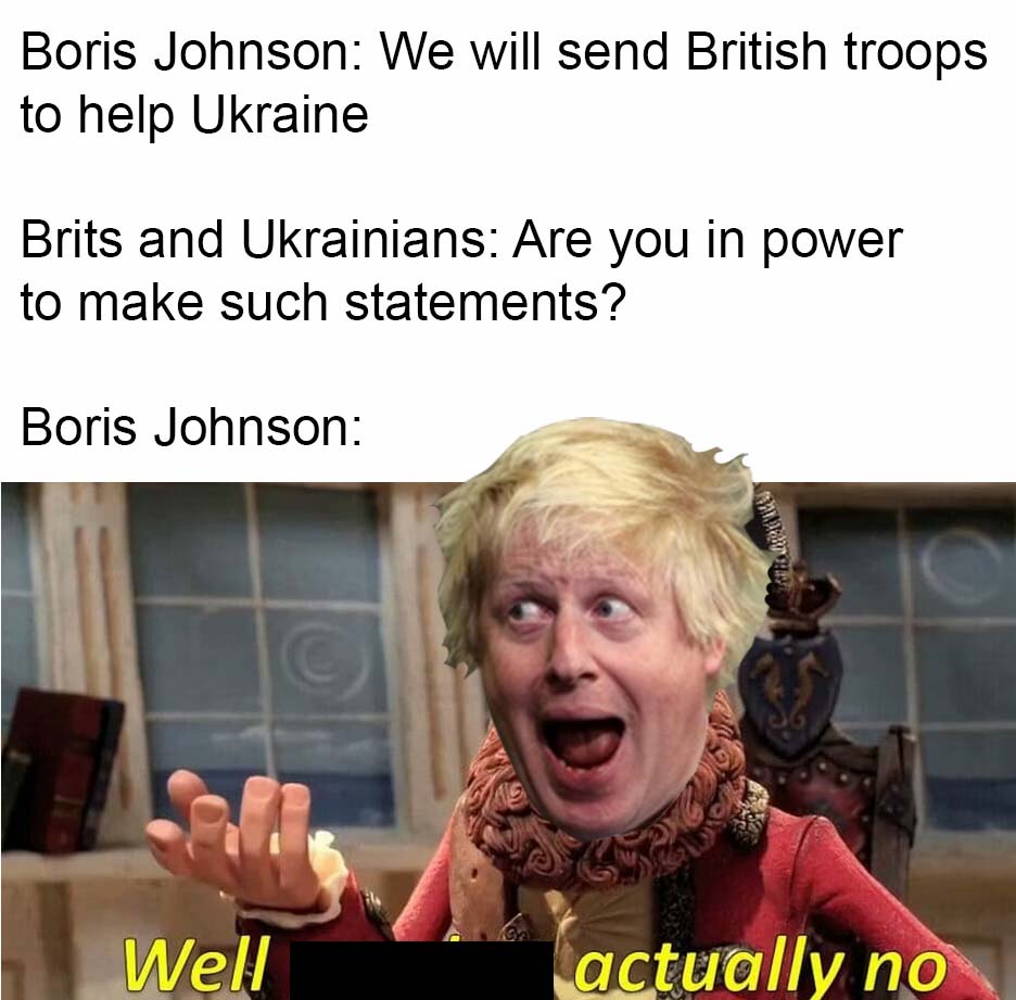 What’s the latest on Johnson these days?