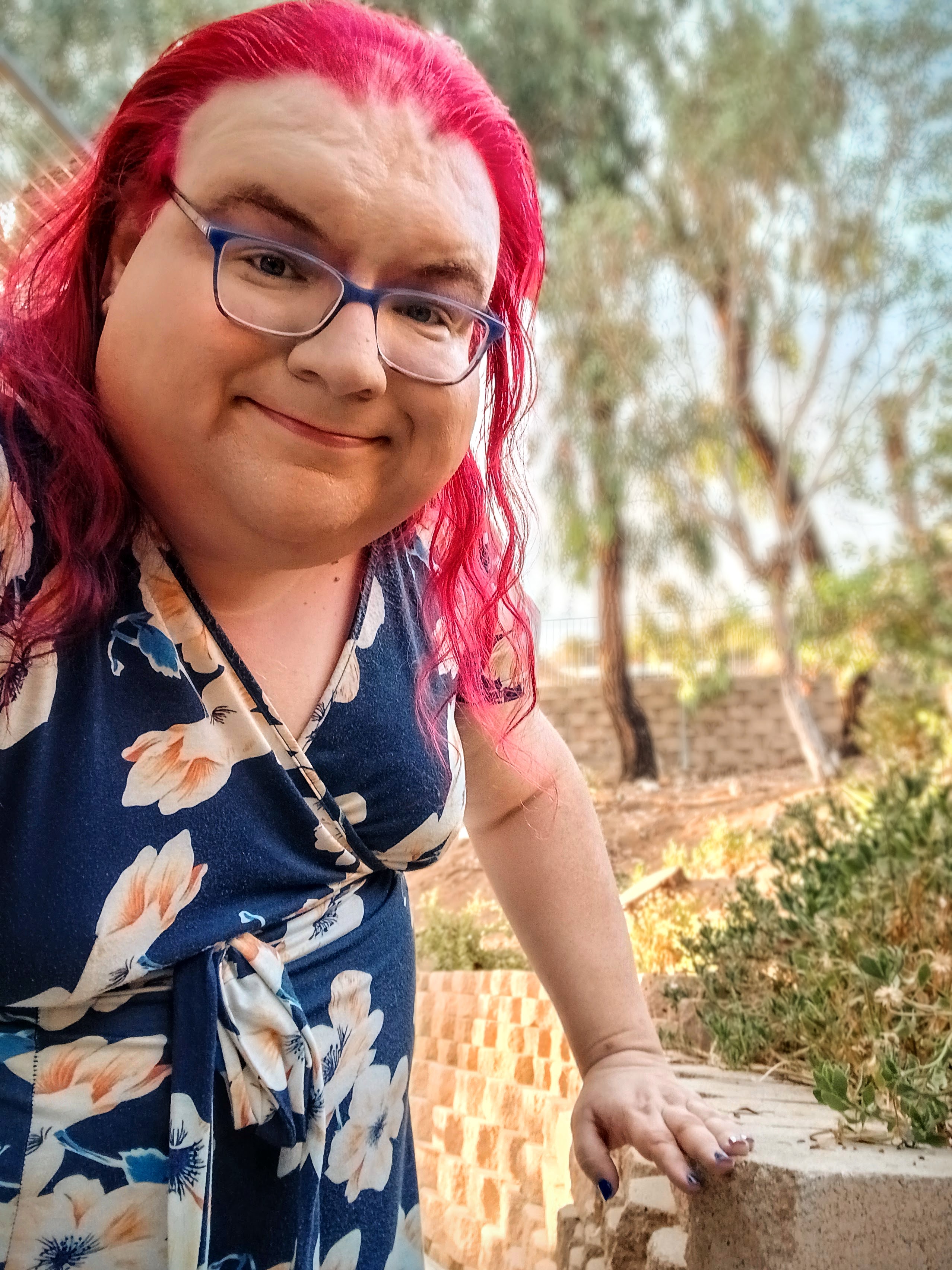 Capturing the holiday spirit with a Christmas selfie!