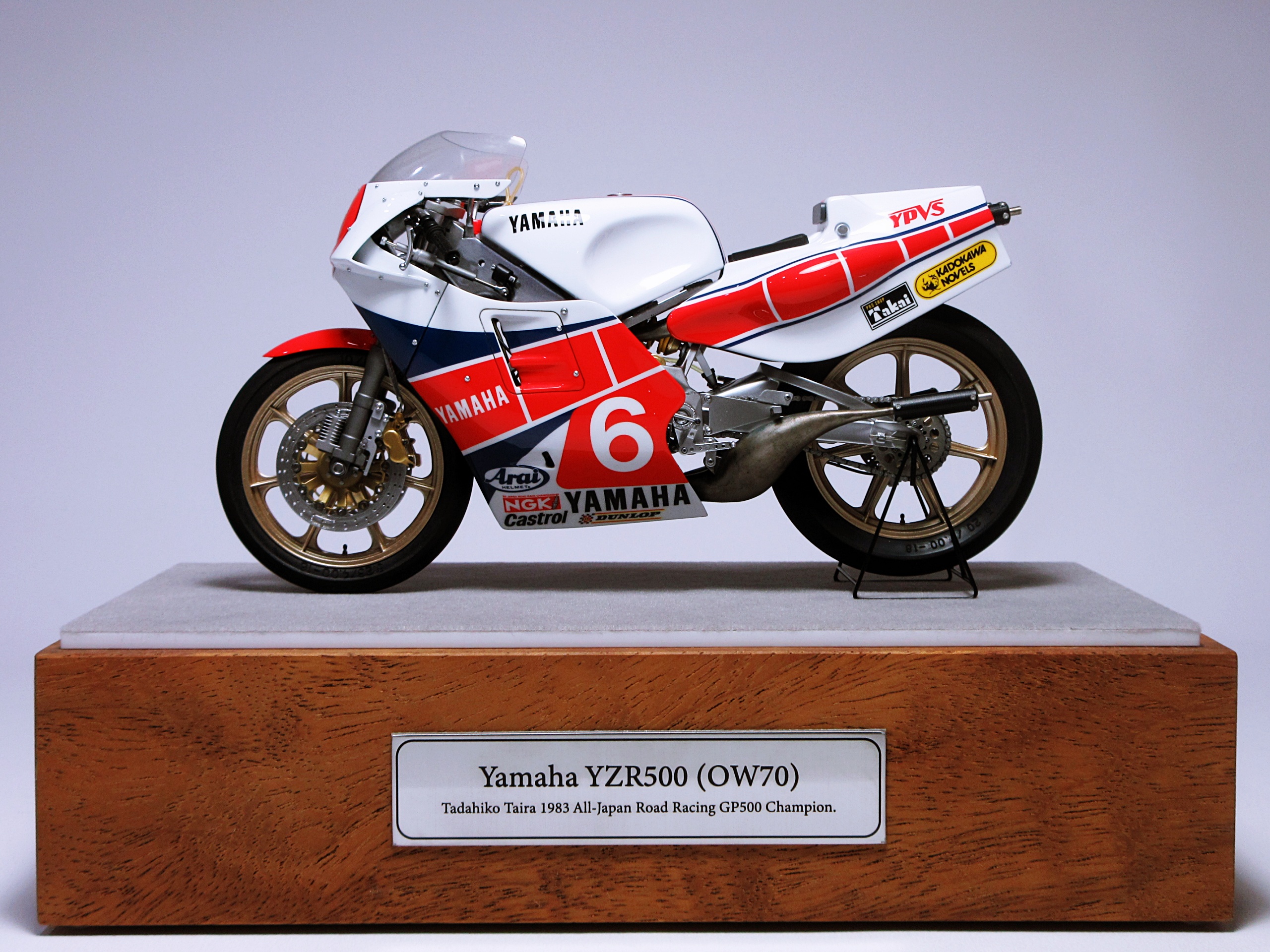 The Legendary 1983 YAMAHA YZR500 (OW70)