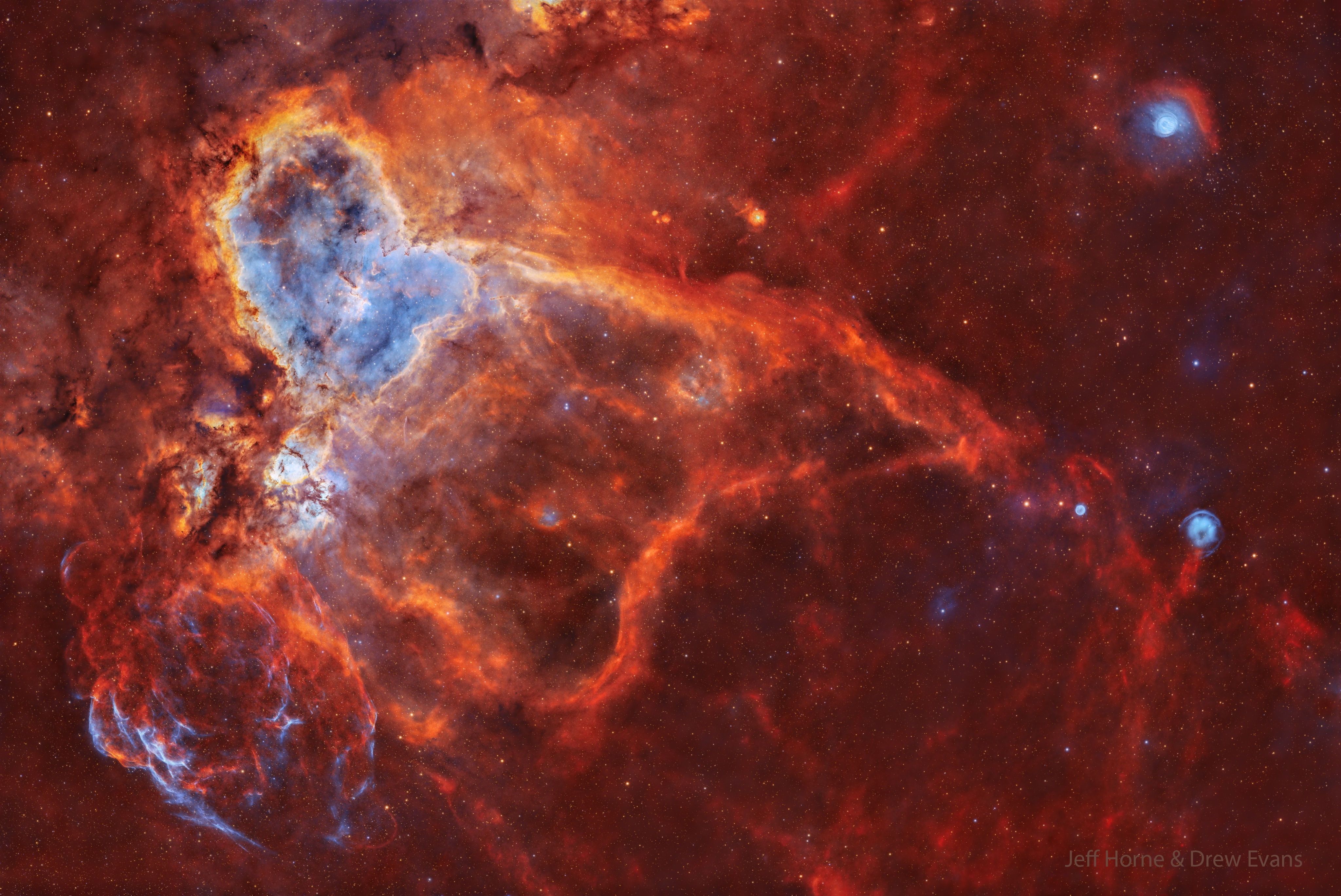 Exploring the Mysteries of the Heart Nebula