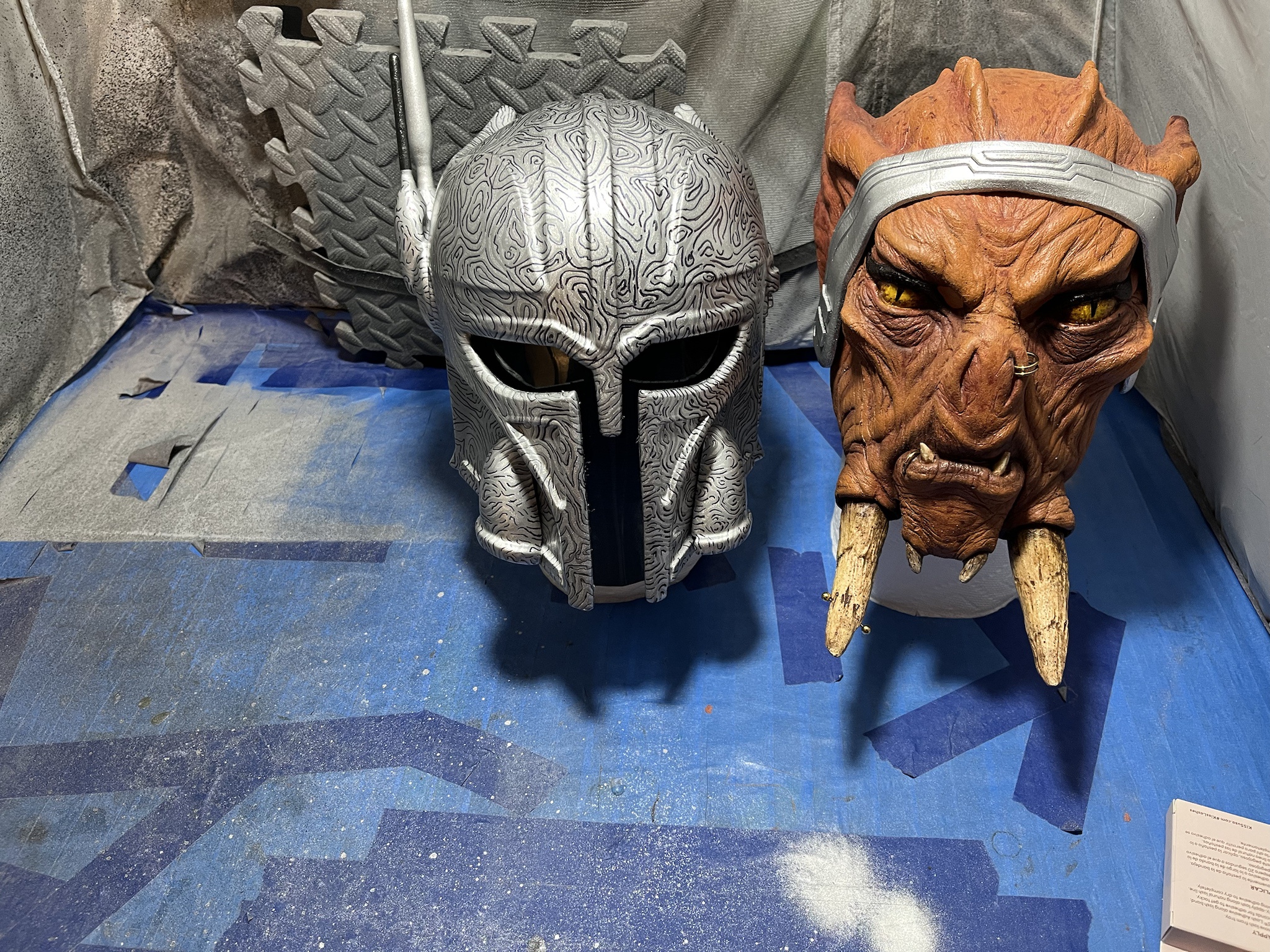 Creating a Kaleesh Alien Mandalorian Costume for the Mercs Club