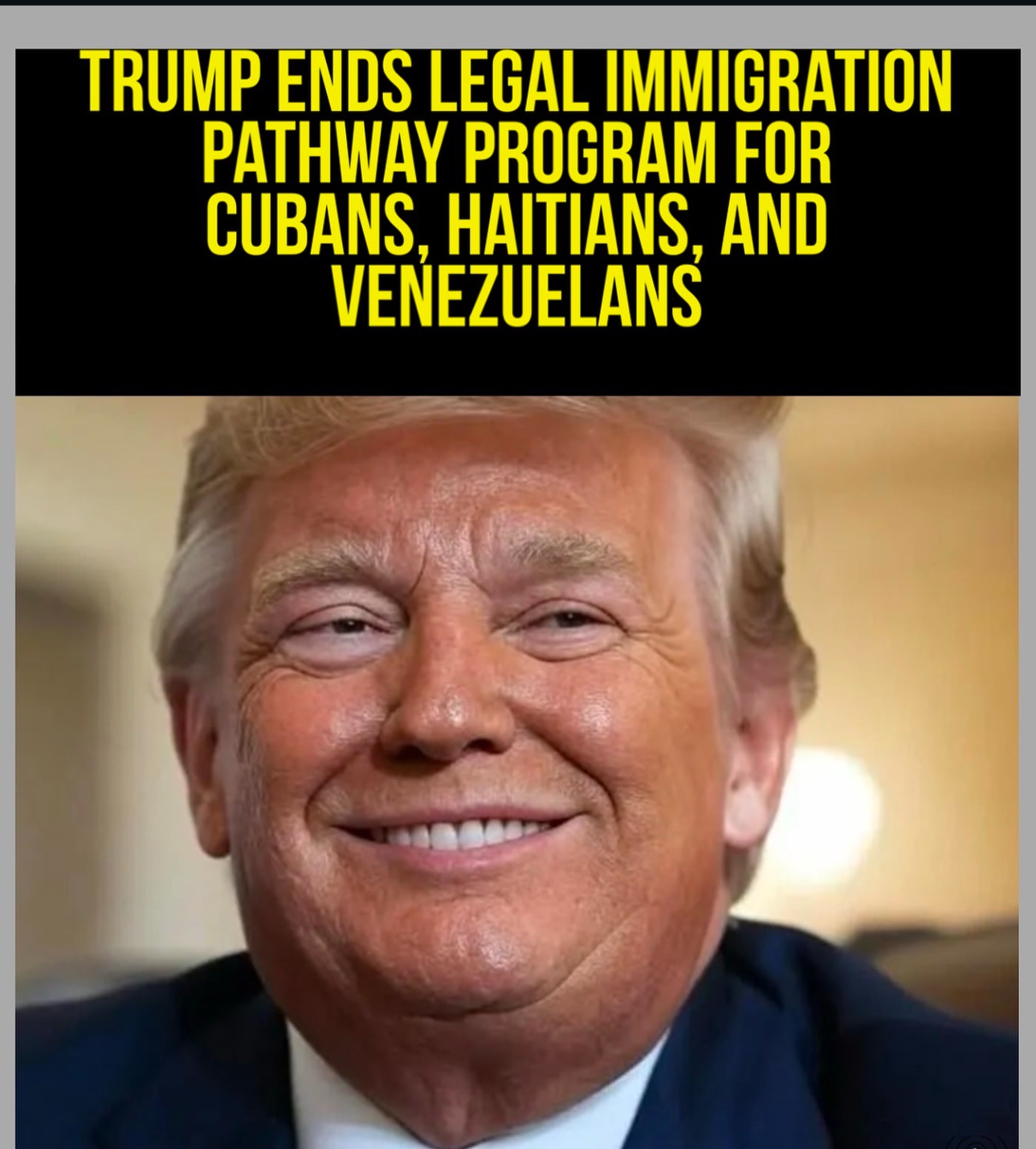 Wait, he opposes 'illegal' immigration but ended a legal program? I'm so confused! Is he okay?