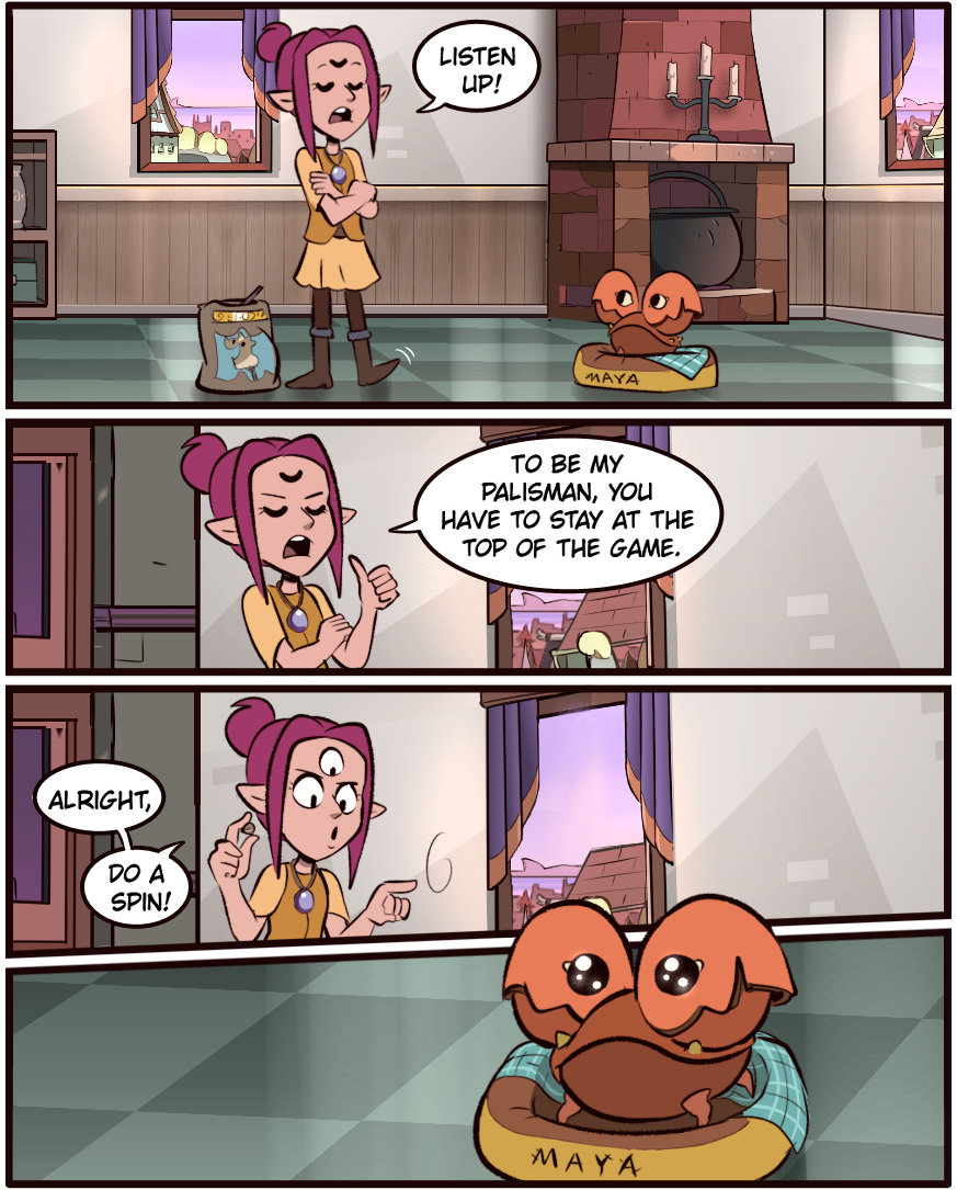 Maya unleashed her adorable charm and it was incredibly effective!
