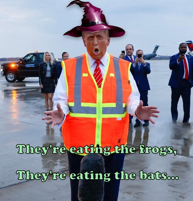 They're Eating the Frogs and Bats: Halloween Under Siege!