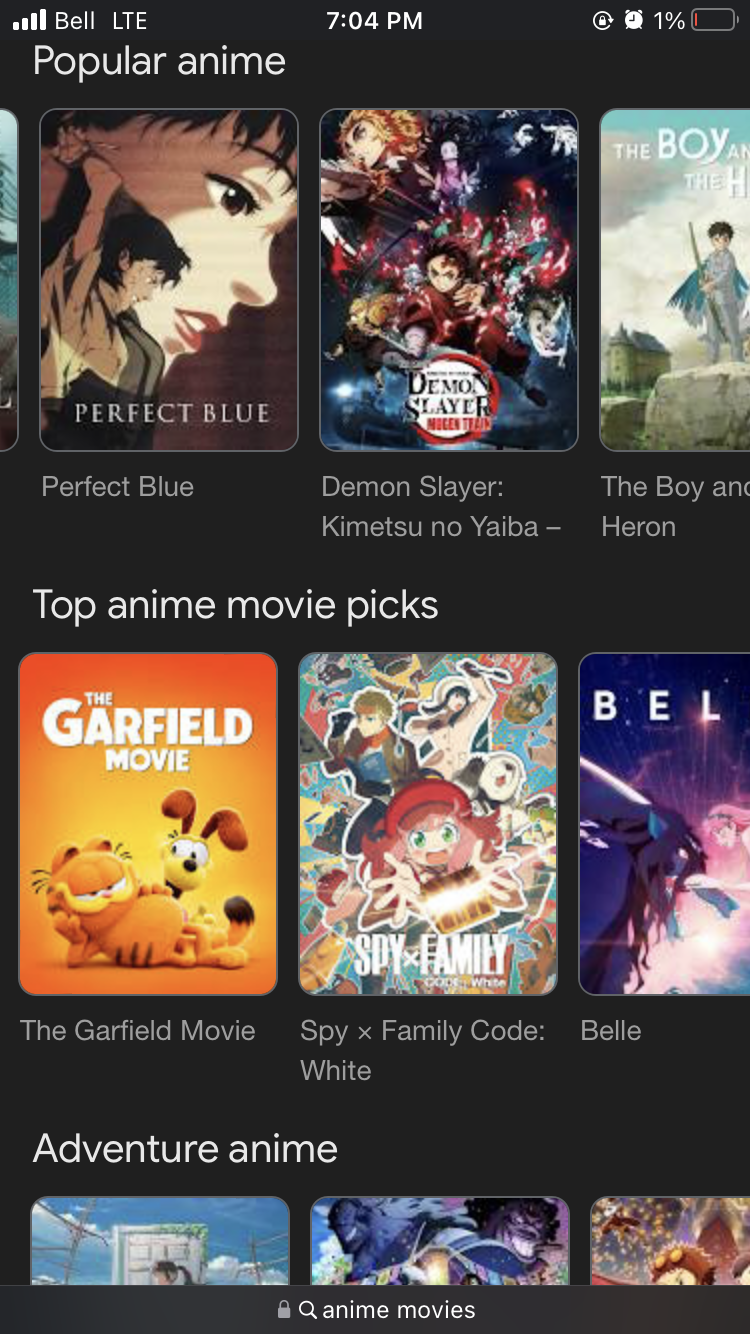 On the Hunt for the Perfect Anime Movie...