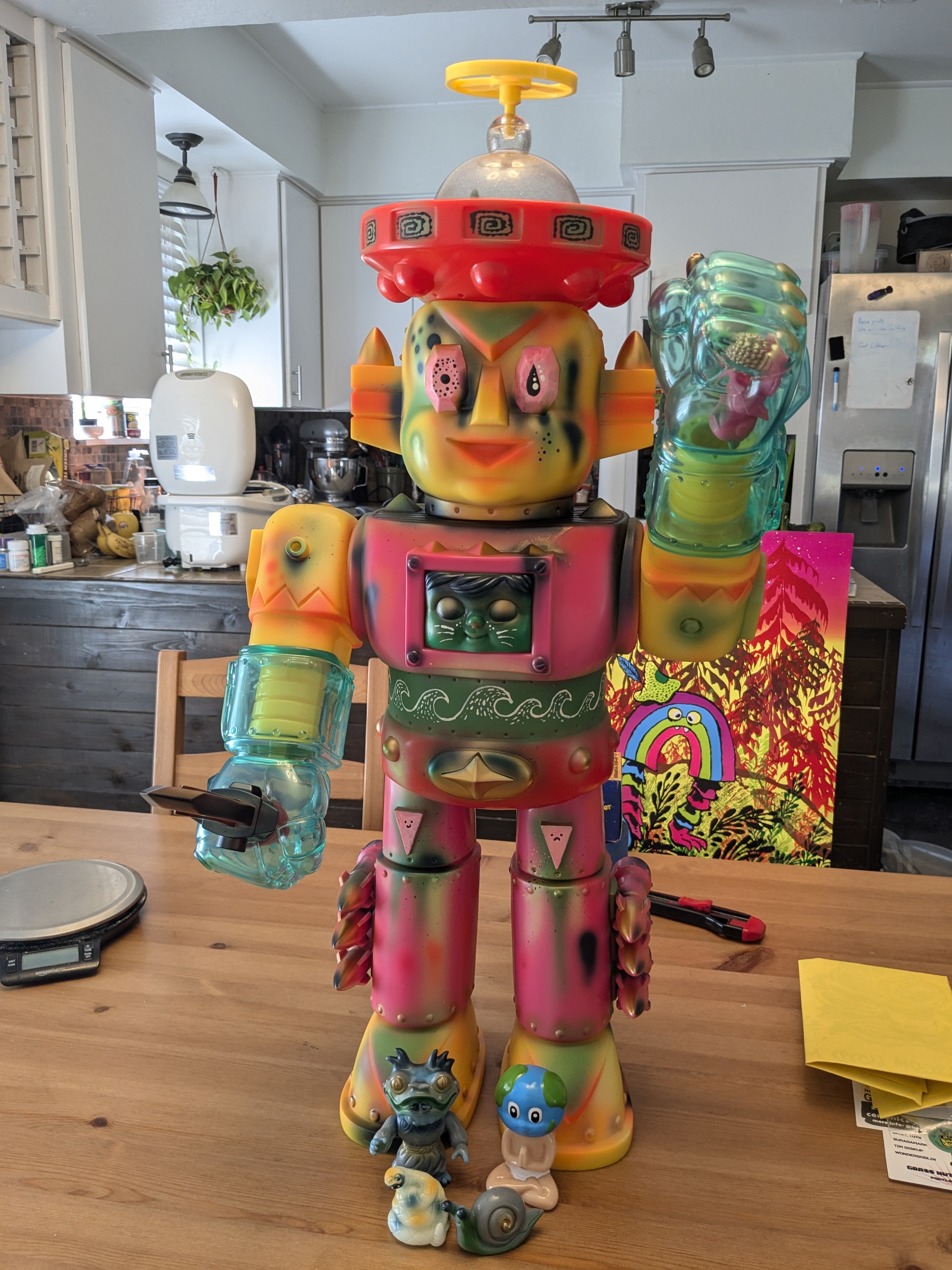 Toysbian Cosmic Police Meets Bwana Spoons: A Unique Collaboration