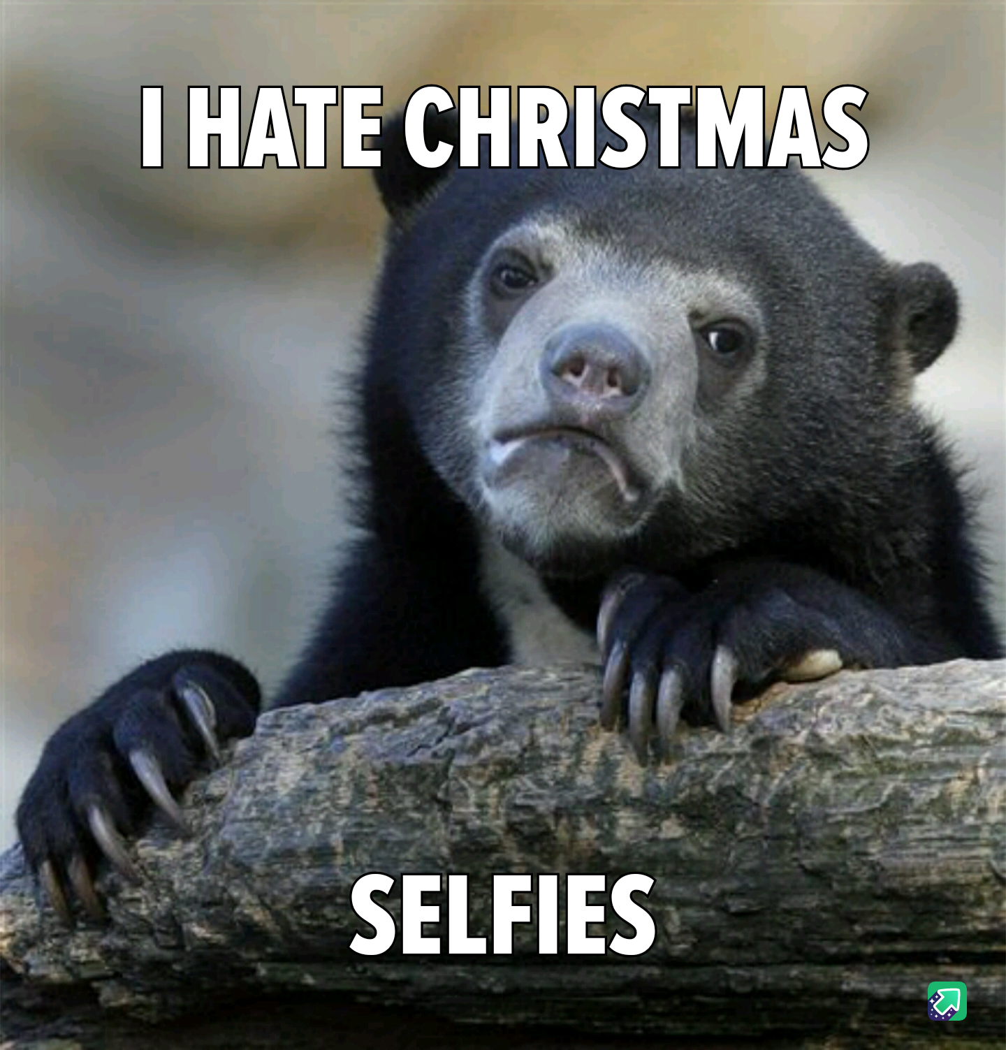 Imagining the Escape to Imgur During the Christmas Rush
