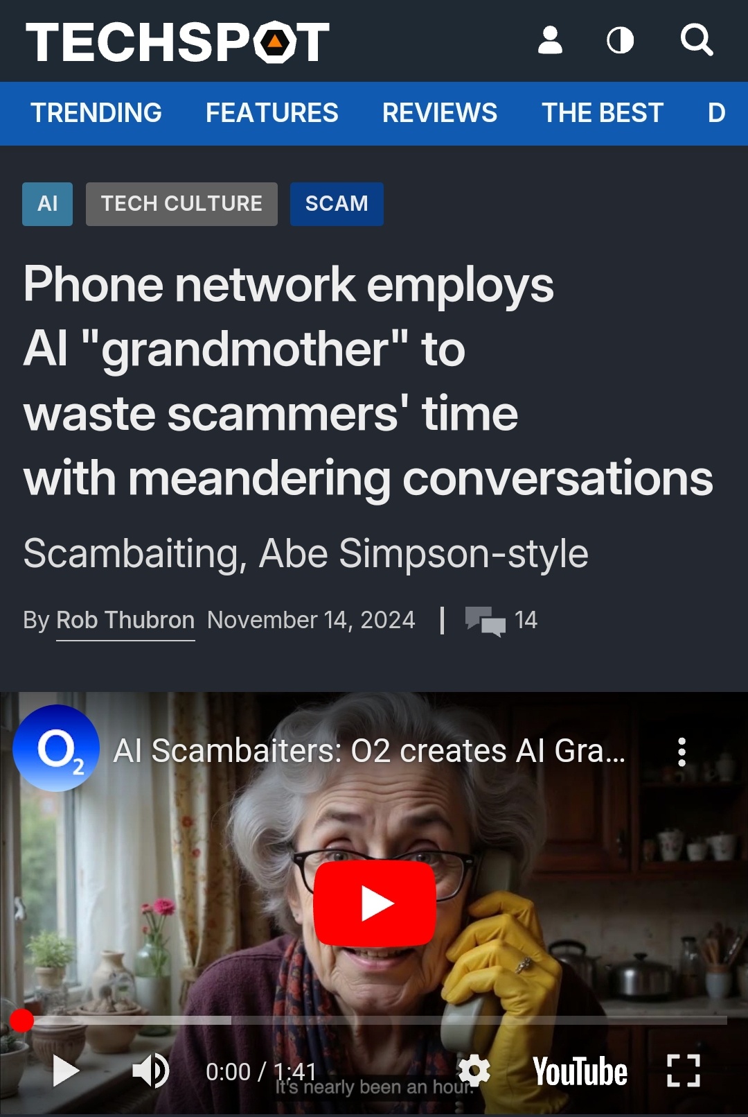 Is there a positive side to AI for the time being?