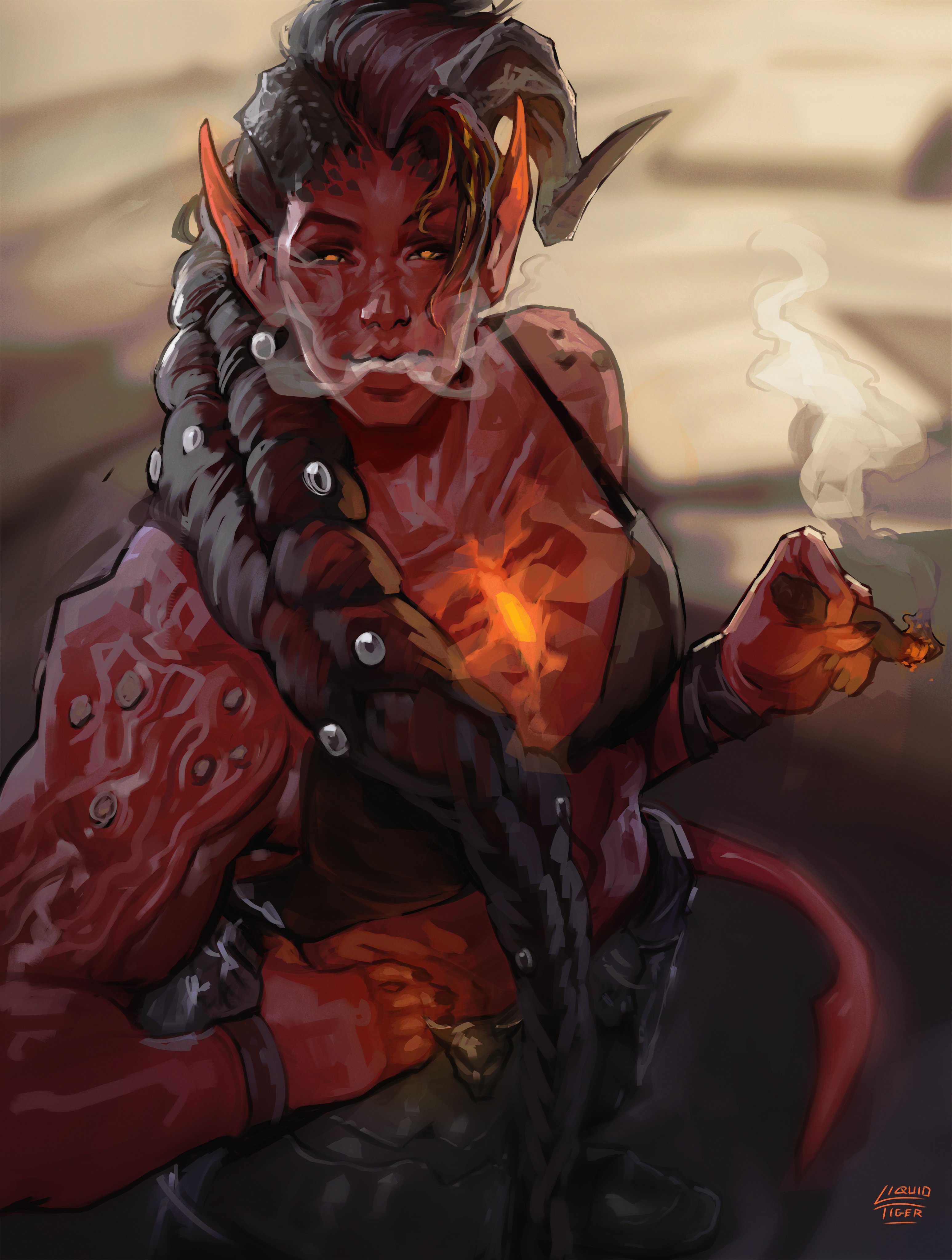 Tiefling Tuesday: Celebrating My Beloved Karlach