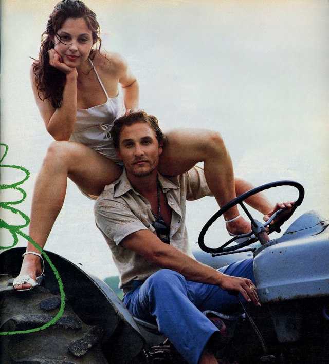 A Timeless Capture: Ashley Judd & Matthew McConaughey by Bruce Weber (1996)