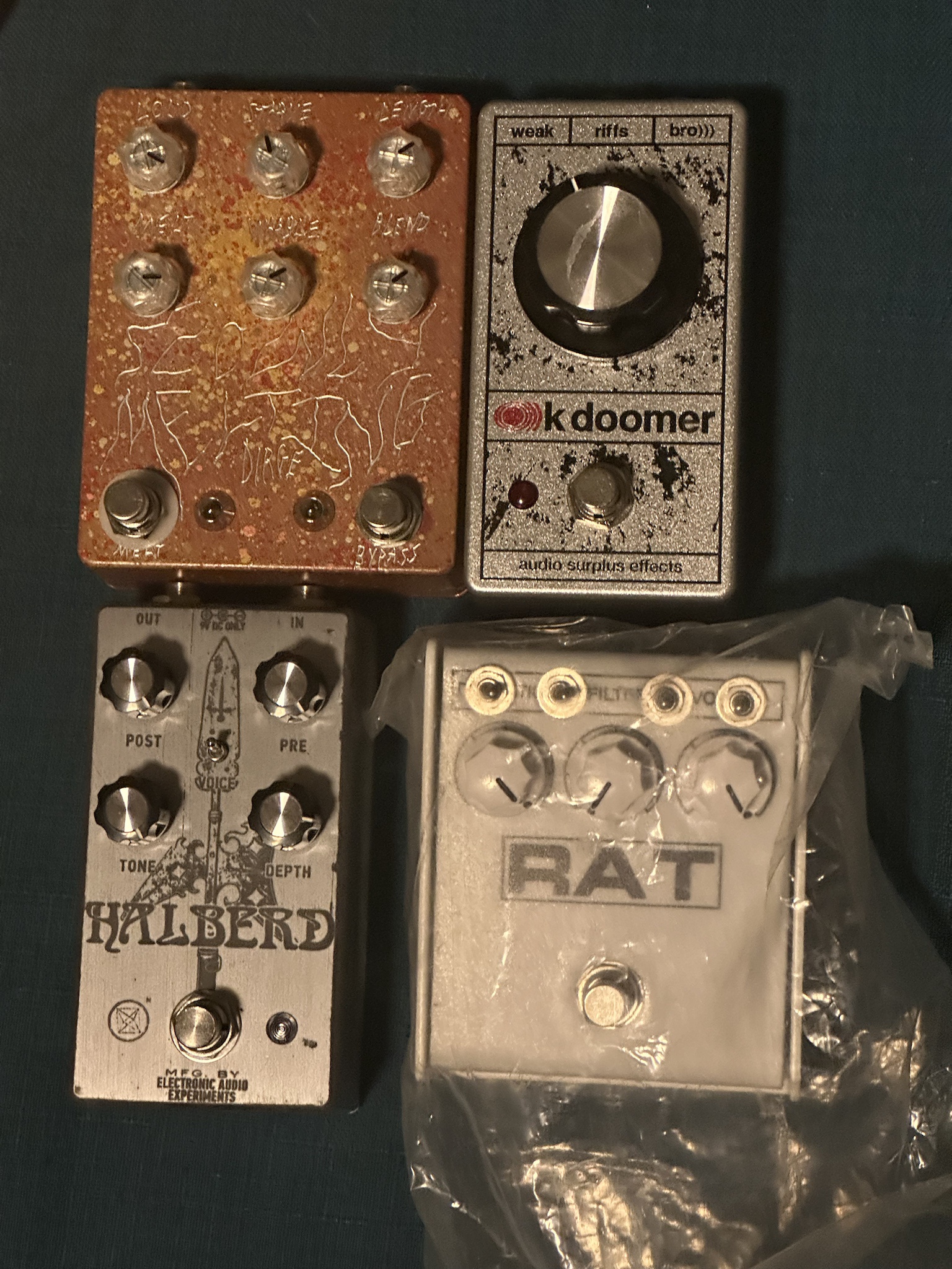 Homeless pedals: a tough reality.