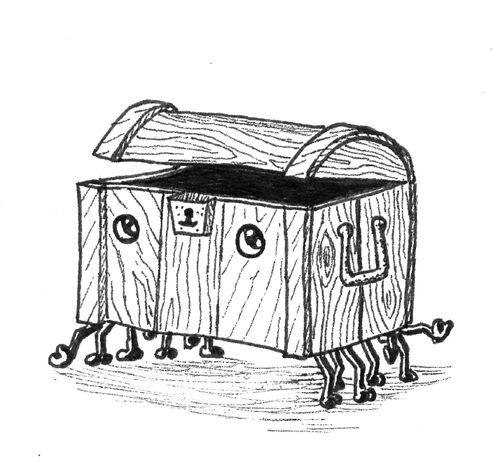 TTRPG Magical Item: The Enchanting Companion Chest