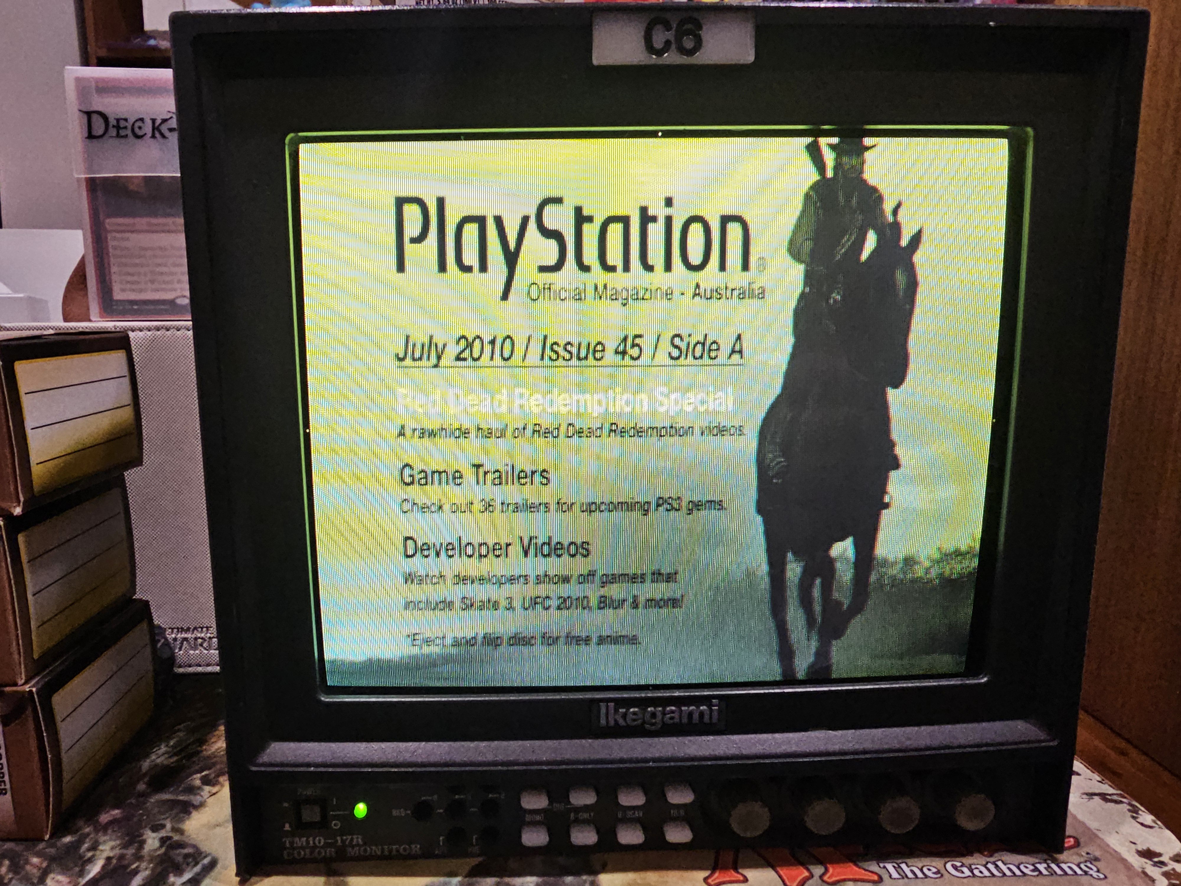 Nostalgic Green Tint on Vintage CRT Screens