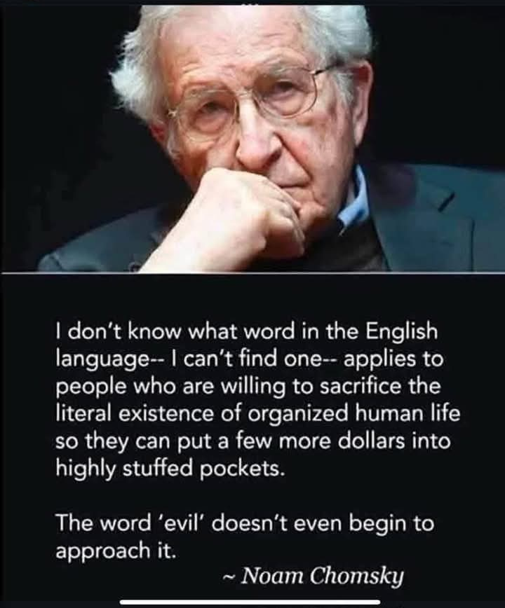 If Noam Can't Find the Words, We're in Deep Trouble