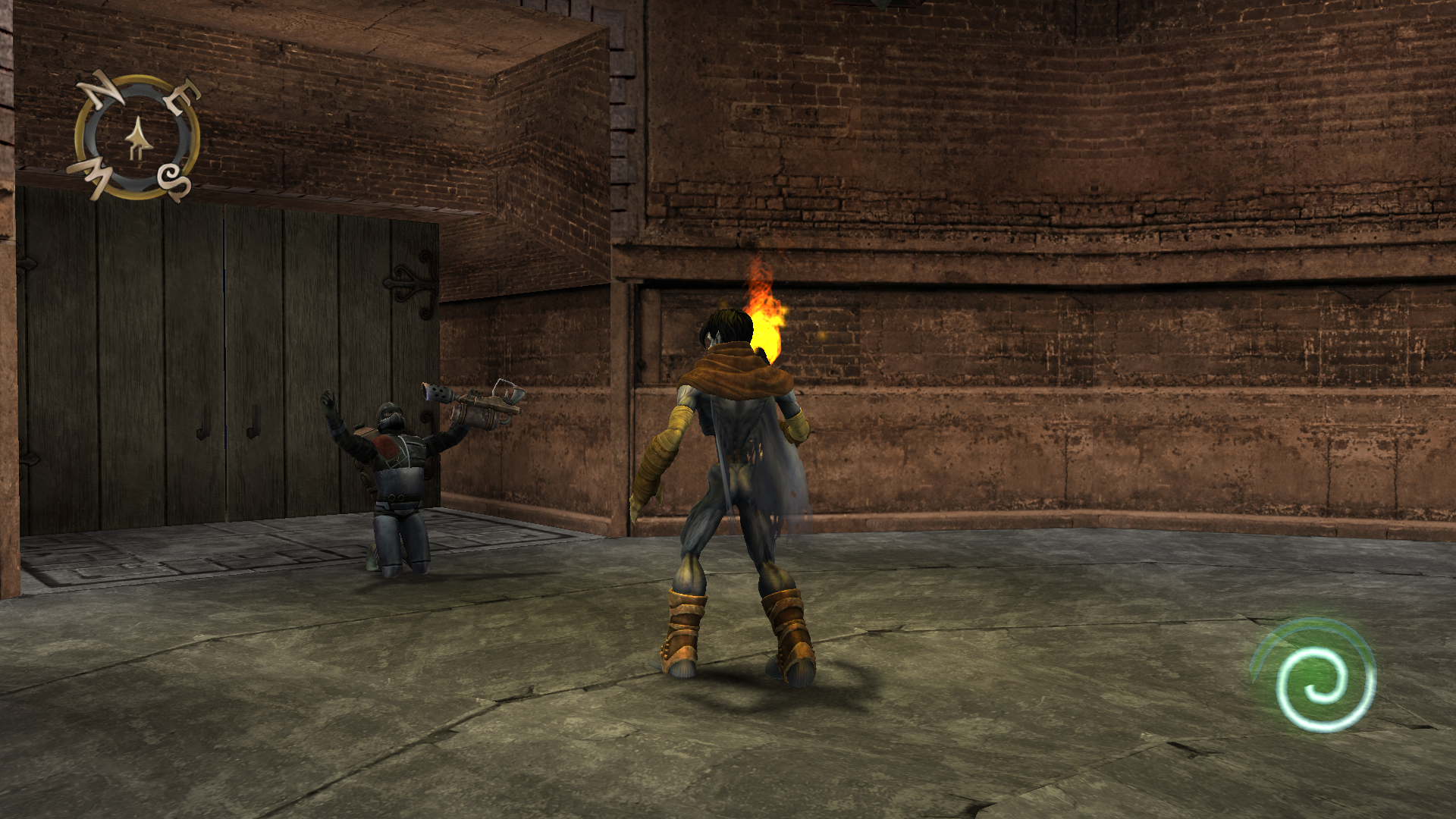 A vampire hunter paying homage to Raziel.