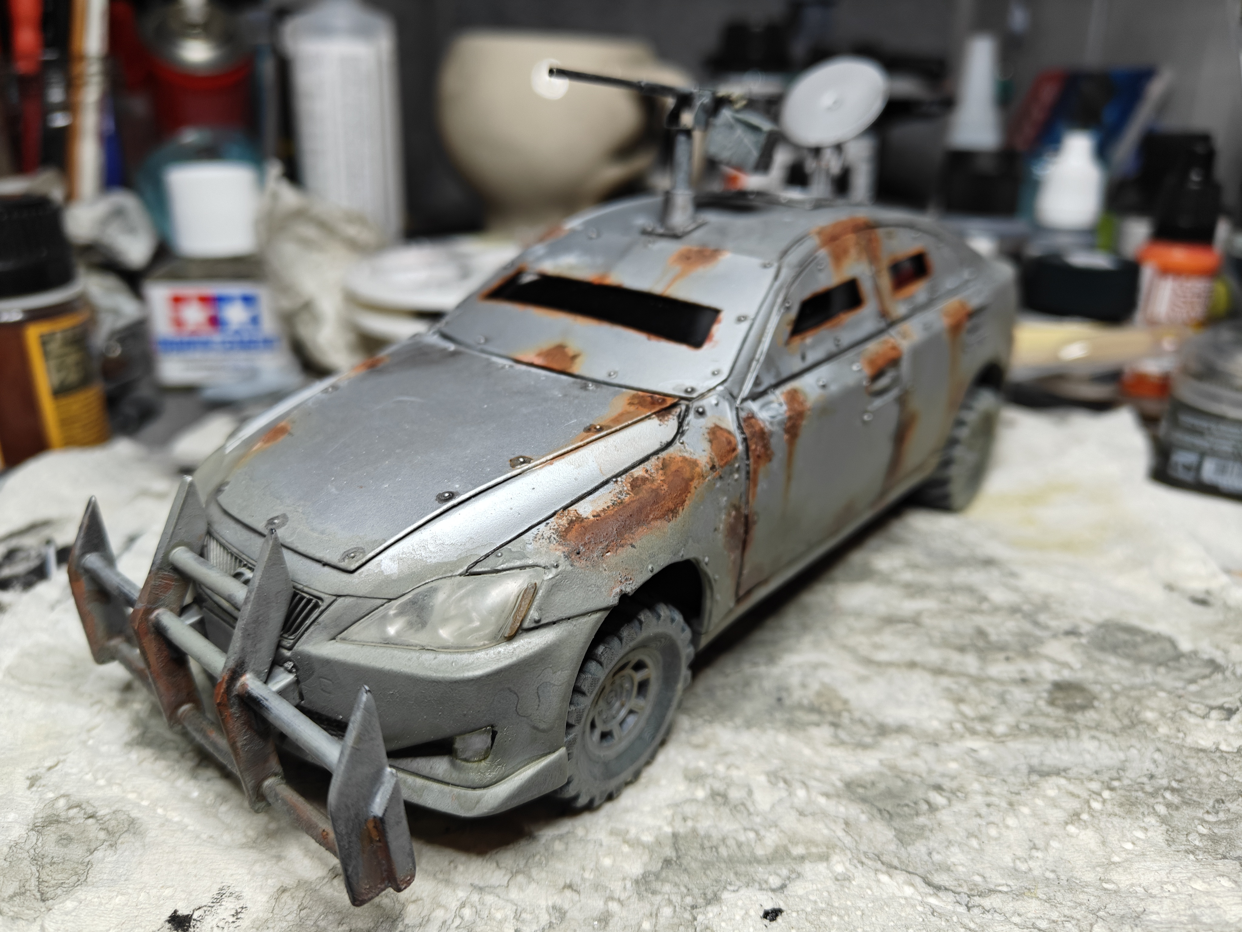 The Wasteland-Ready Lexus IS350 in 1/24 Scale