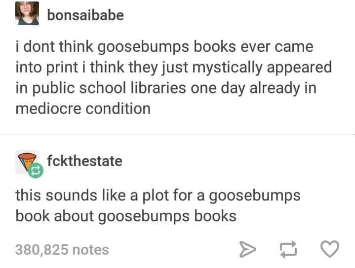 Nostalgia Trip: The Magic of Goosebumps Books