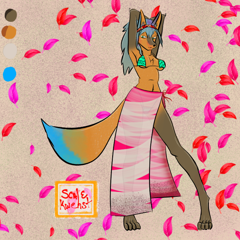 Farewell to warm weather, you will be missed! (Art by yours truly)