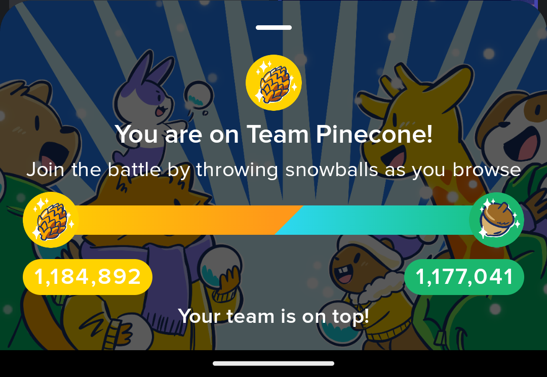 Pinecone Team: Champions of the Forest!