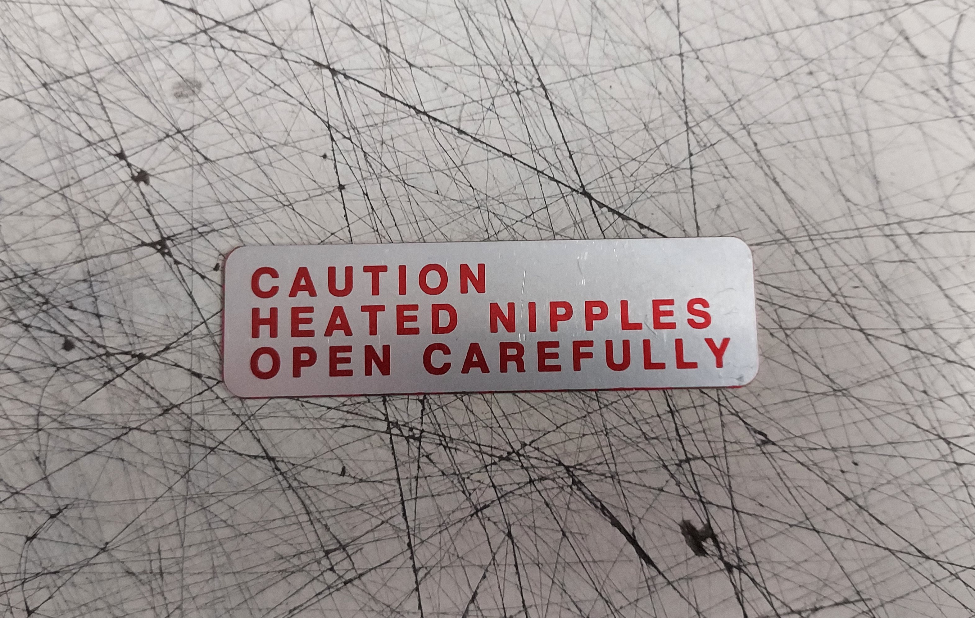 Discover the most amazing placard I found while working at the airline!