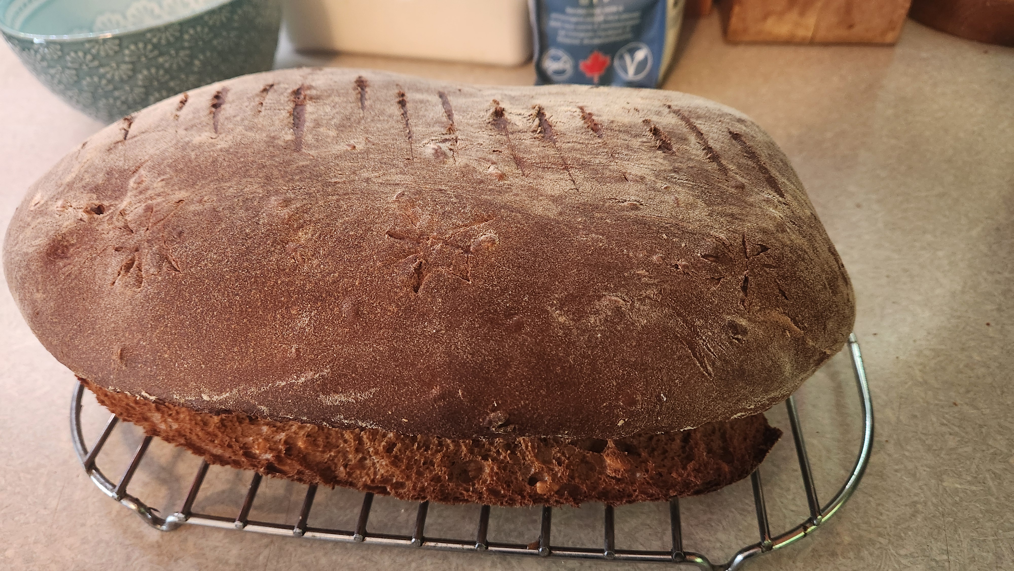 The Richness of Dark Russian Rye Bread