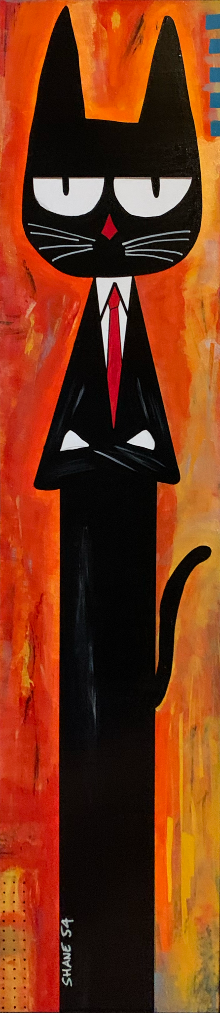 Corporate Cat: A Purr-fect Piece of Art