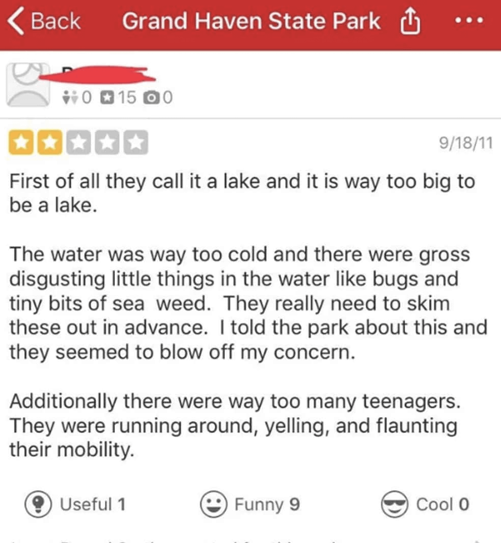 Someone Clearly Isn't a Fan of Lake Michigan