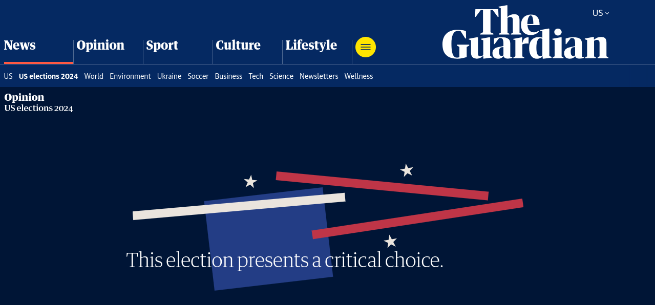 The Guardian's Perspective on the 2024 US Presidential Election: Why We Need a Democratic Government