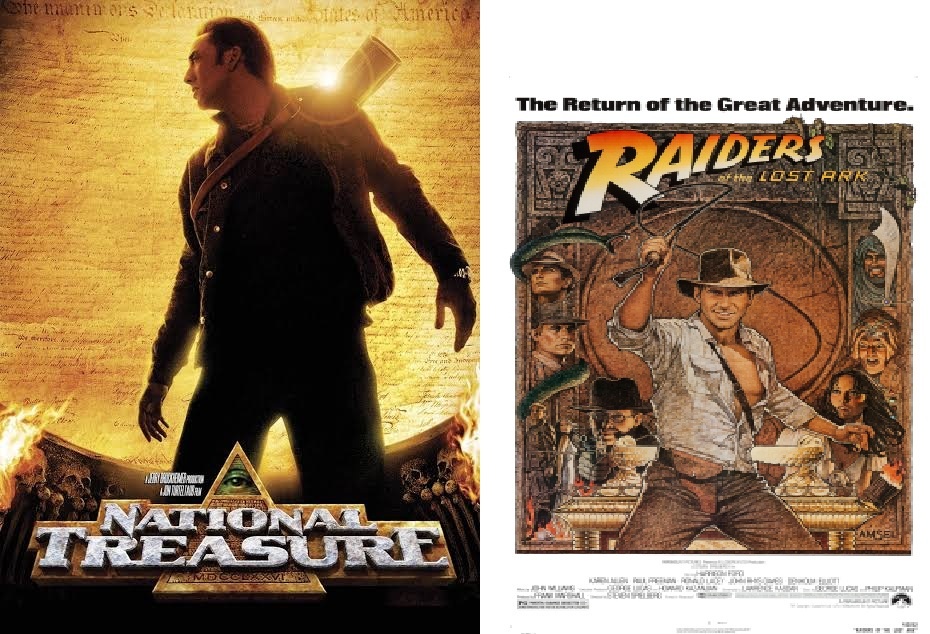 Indiana Jones Takes on National Treasure