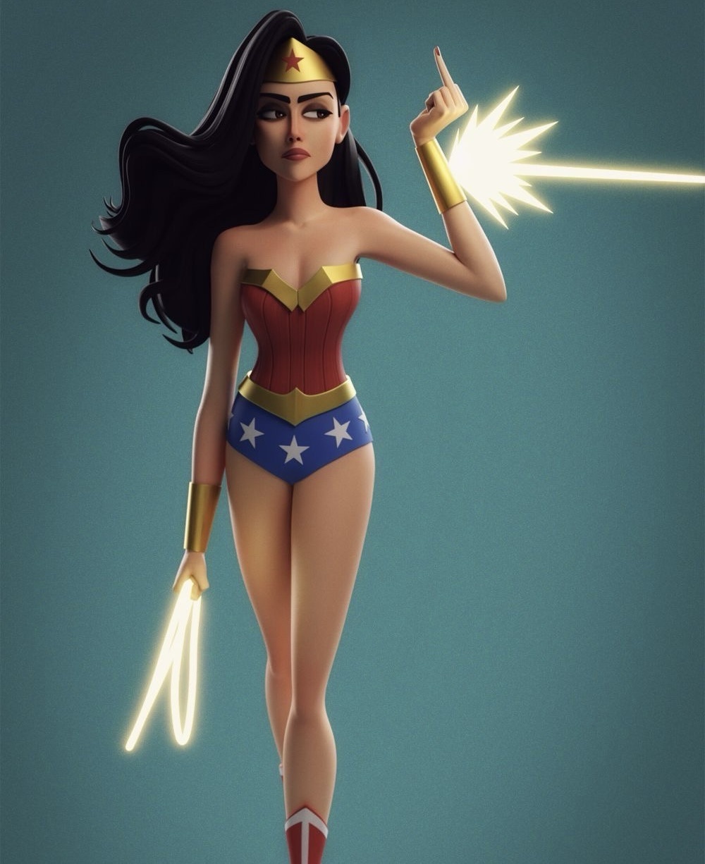 Friday Vibes Straight from Wonder Woman