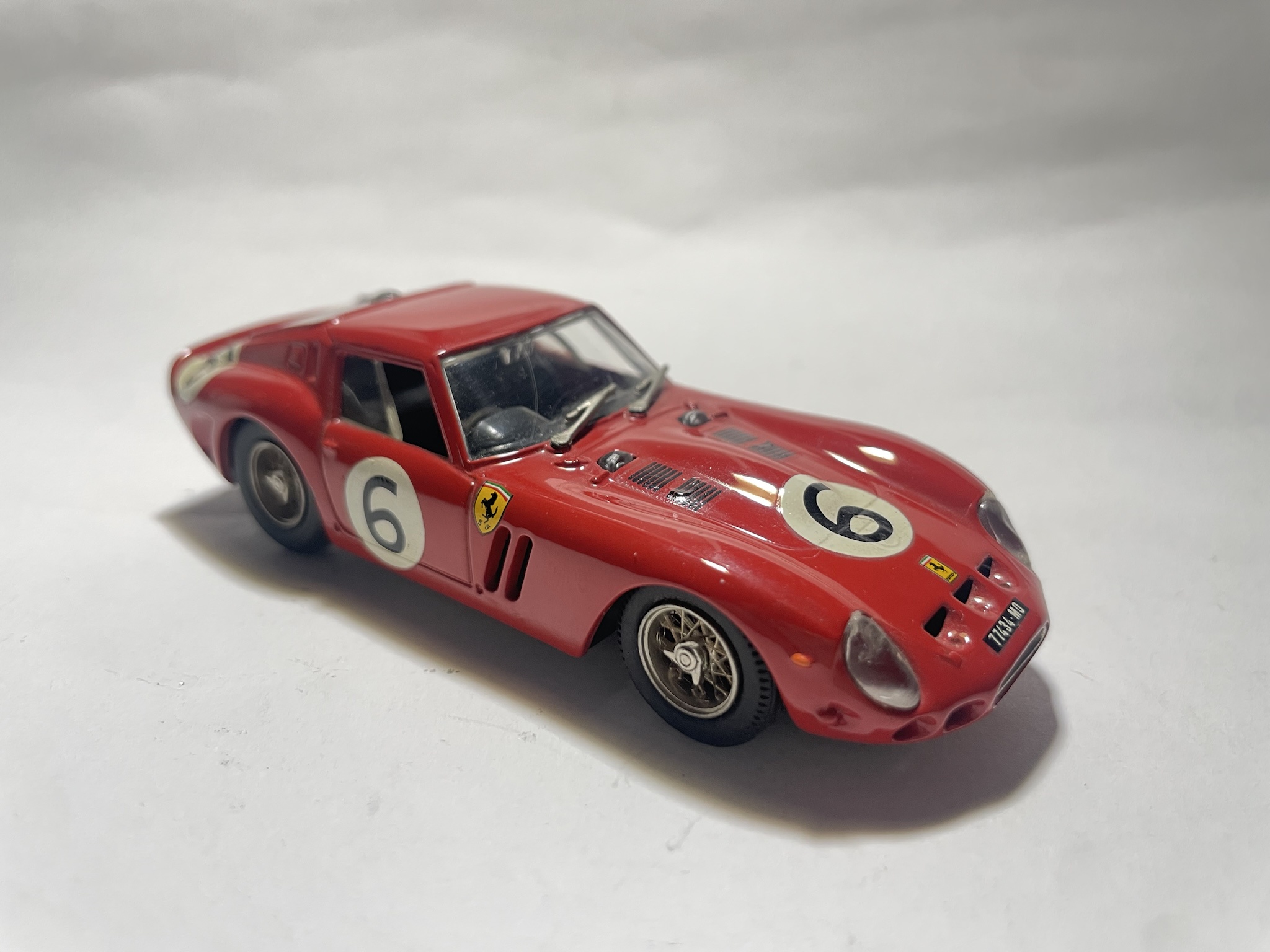 1962 Ferrari 250 GTO Tourist Trophy model featuring John Surtess - Boxed 1/43 scale