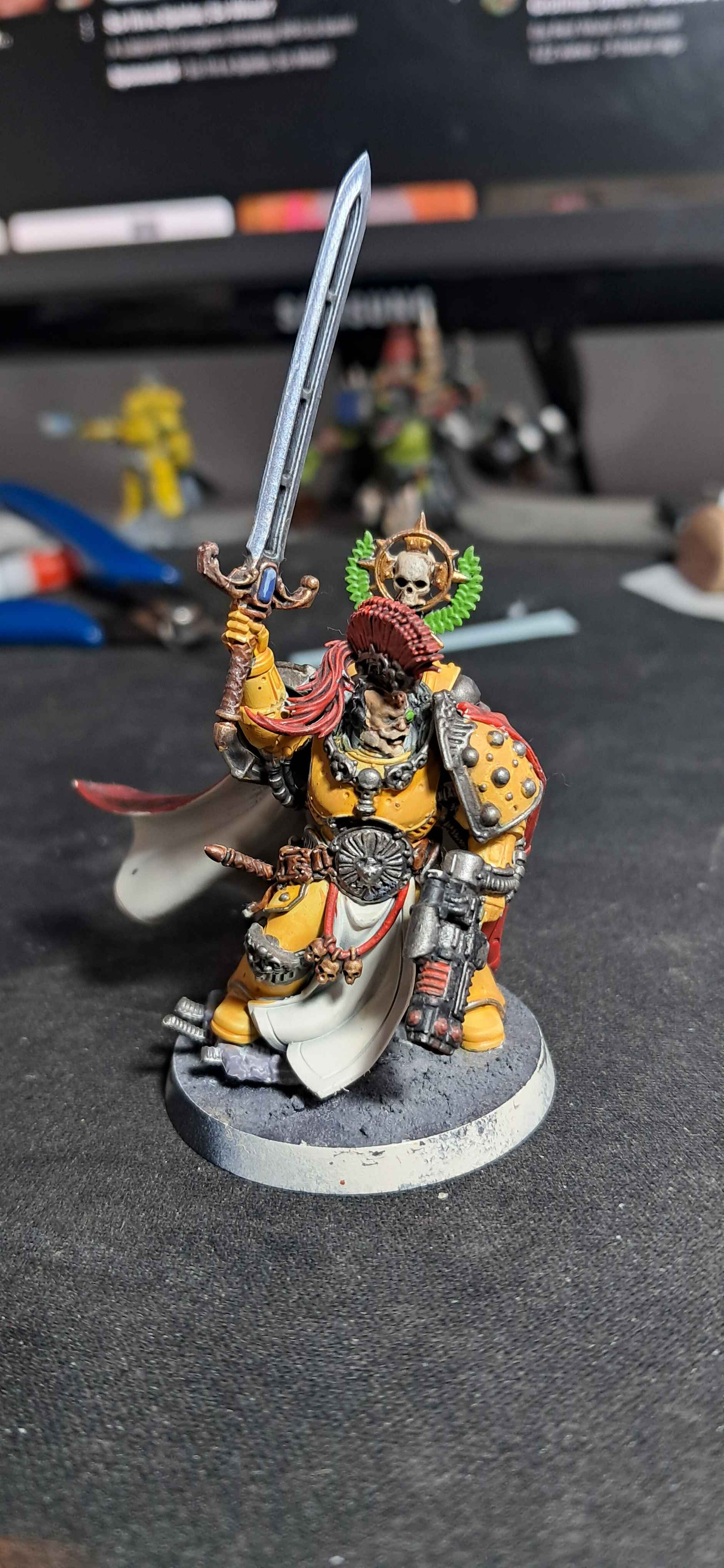 Meet the Imperial Fist Praetor: A Heroic Figure