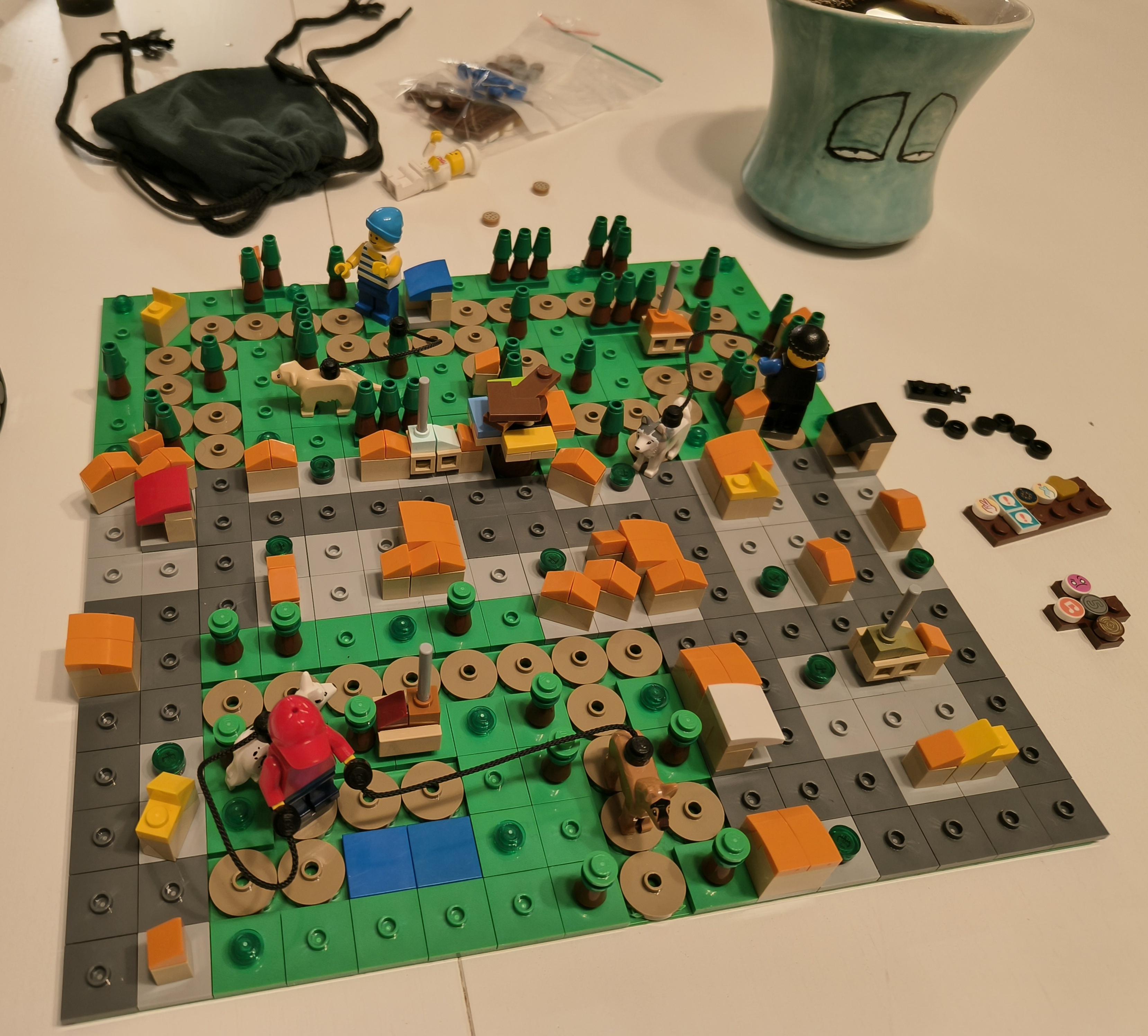 In honor of Lego Day, check out this awesome board game!