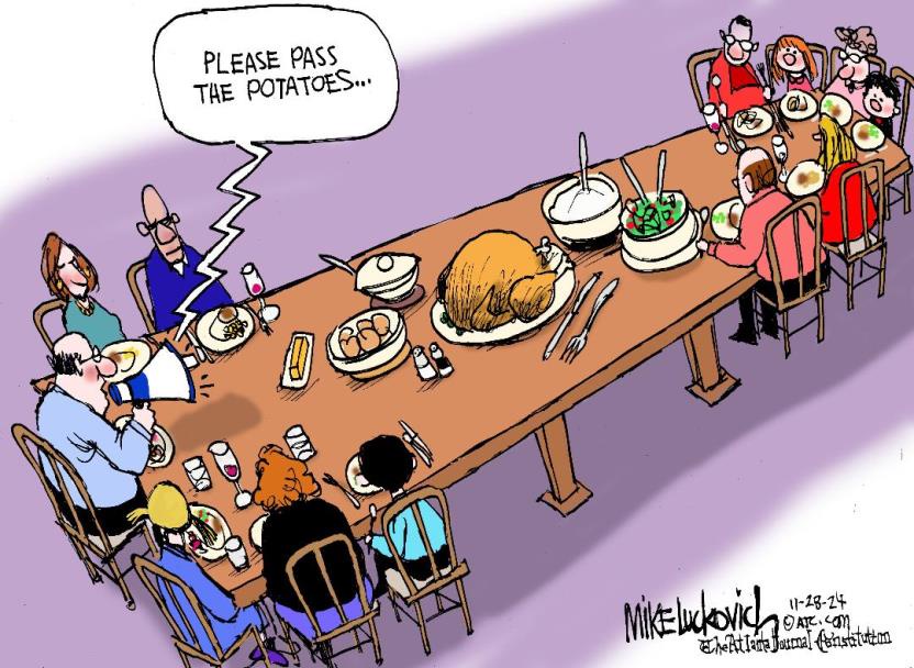 Could You Kindly Pass the Potatoes?