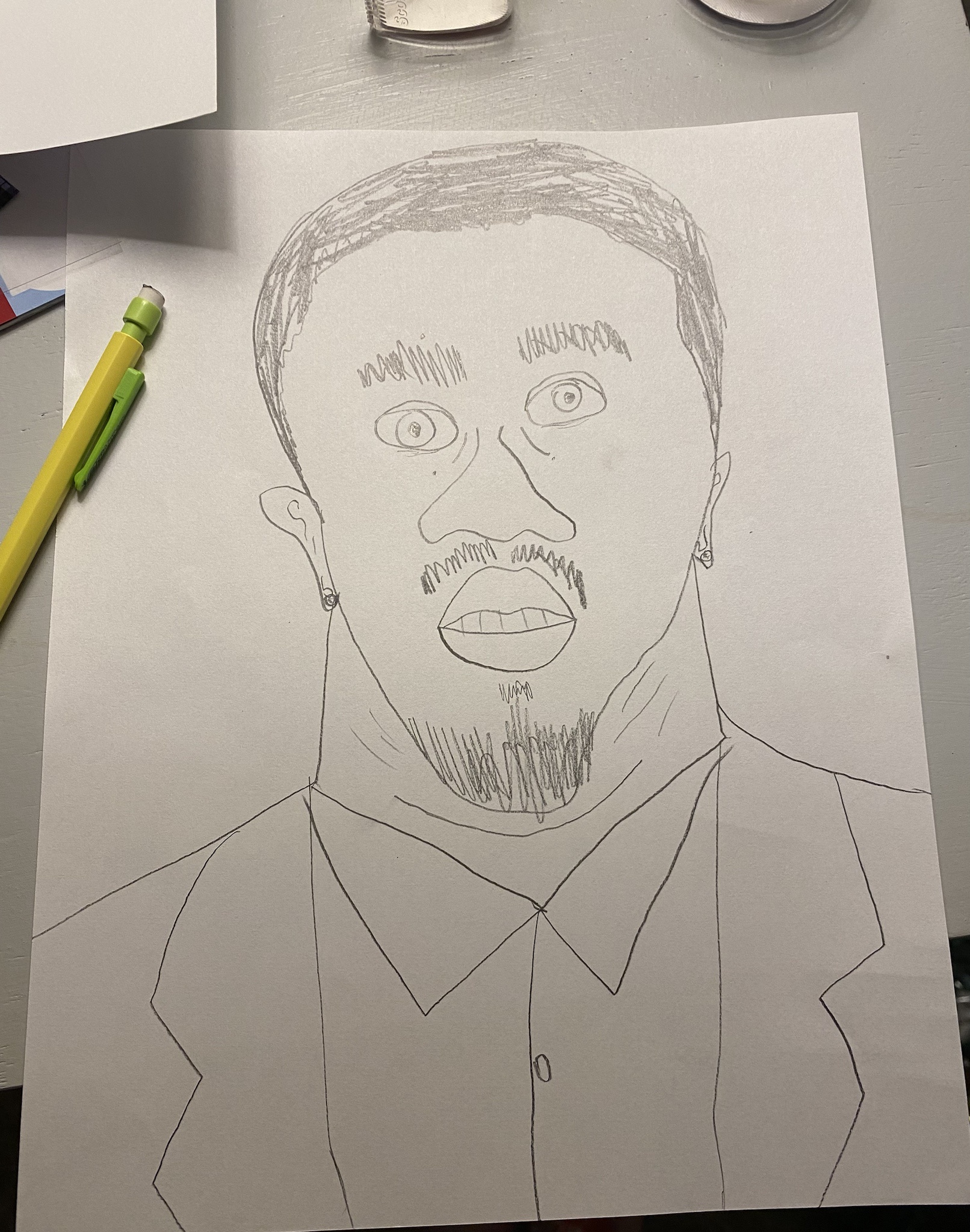 Diddy, But in a Hilariously Crude Drawing