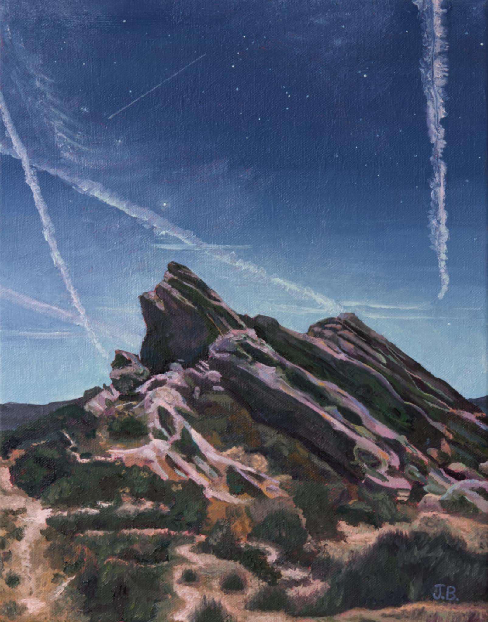 My artistic take on the stunning Vasquez Rocks