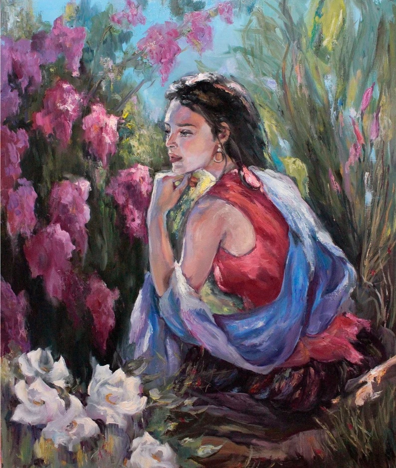 Still in progress: My oil painting on canvas
