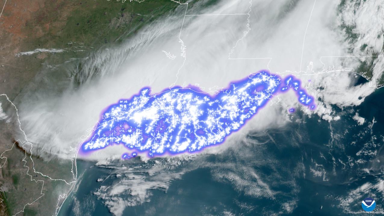 Witness the incredible megaflash lightning strike that spanned three states on April 29, 2020!