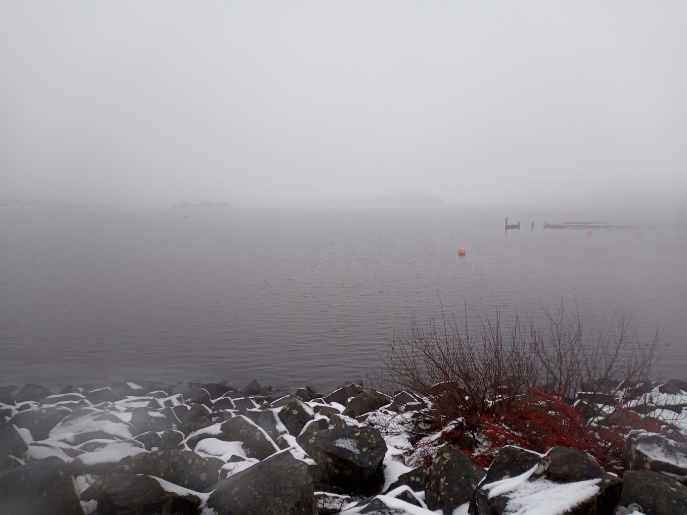 A Scenic View of Hillend Reservoir in Scotland - November 23, 2024