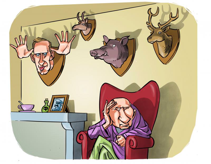 A satirical take on Putin