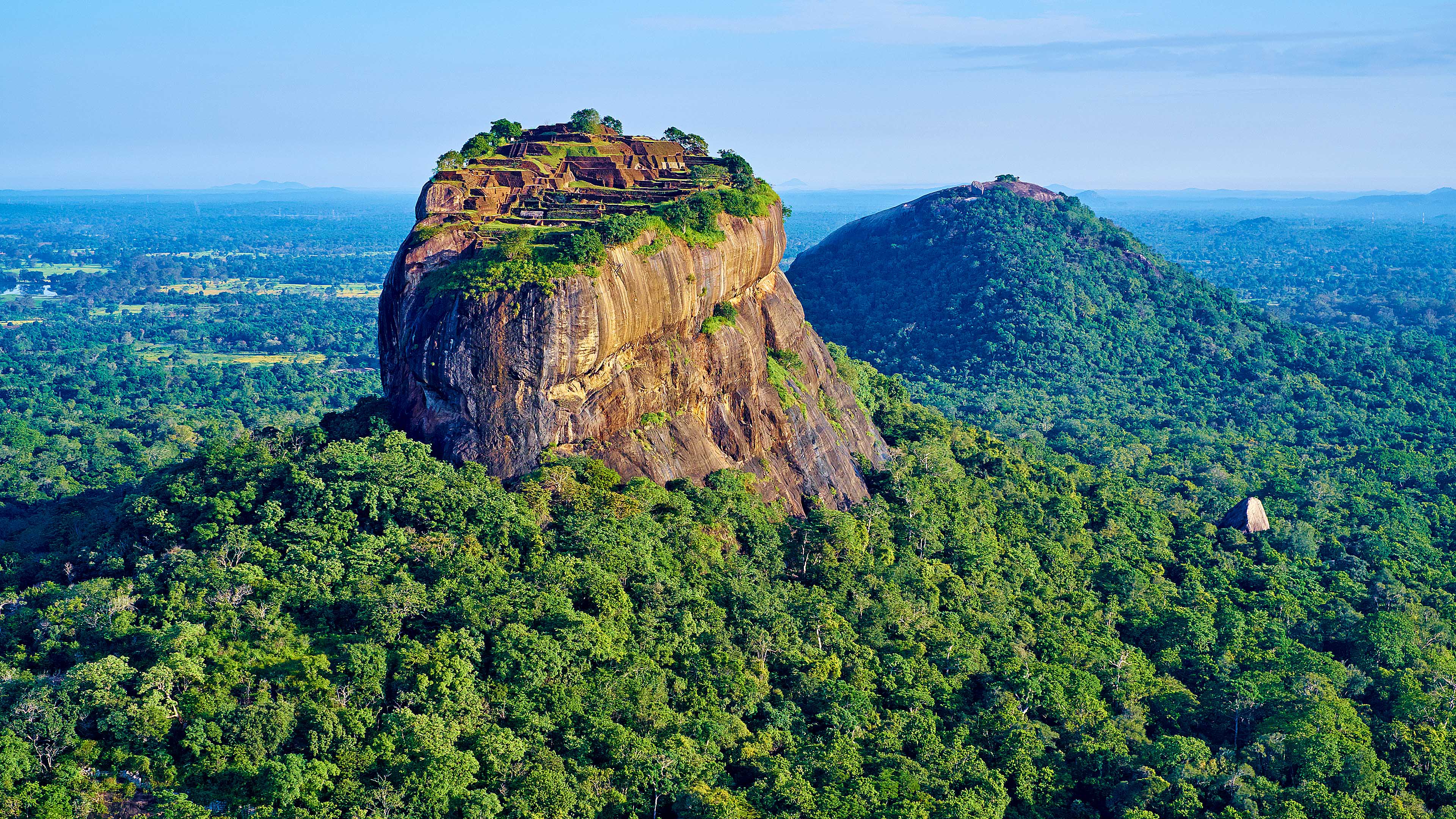 A Majestic Fortress Rising Above the Forests