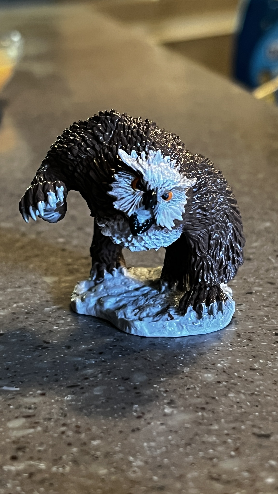 Bringing D&D and Baldur's Gate 3 to life with painted Owlbear miniatures