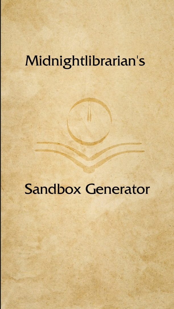 Since everyone enjoyed my questionnaire, here's a fun introduction to sandbox roleplaying along with a starter exercise!