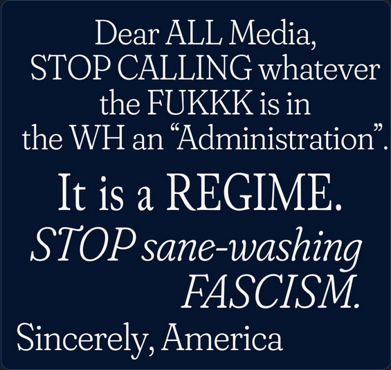 Mainstream Media's Acceptance of Fascism