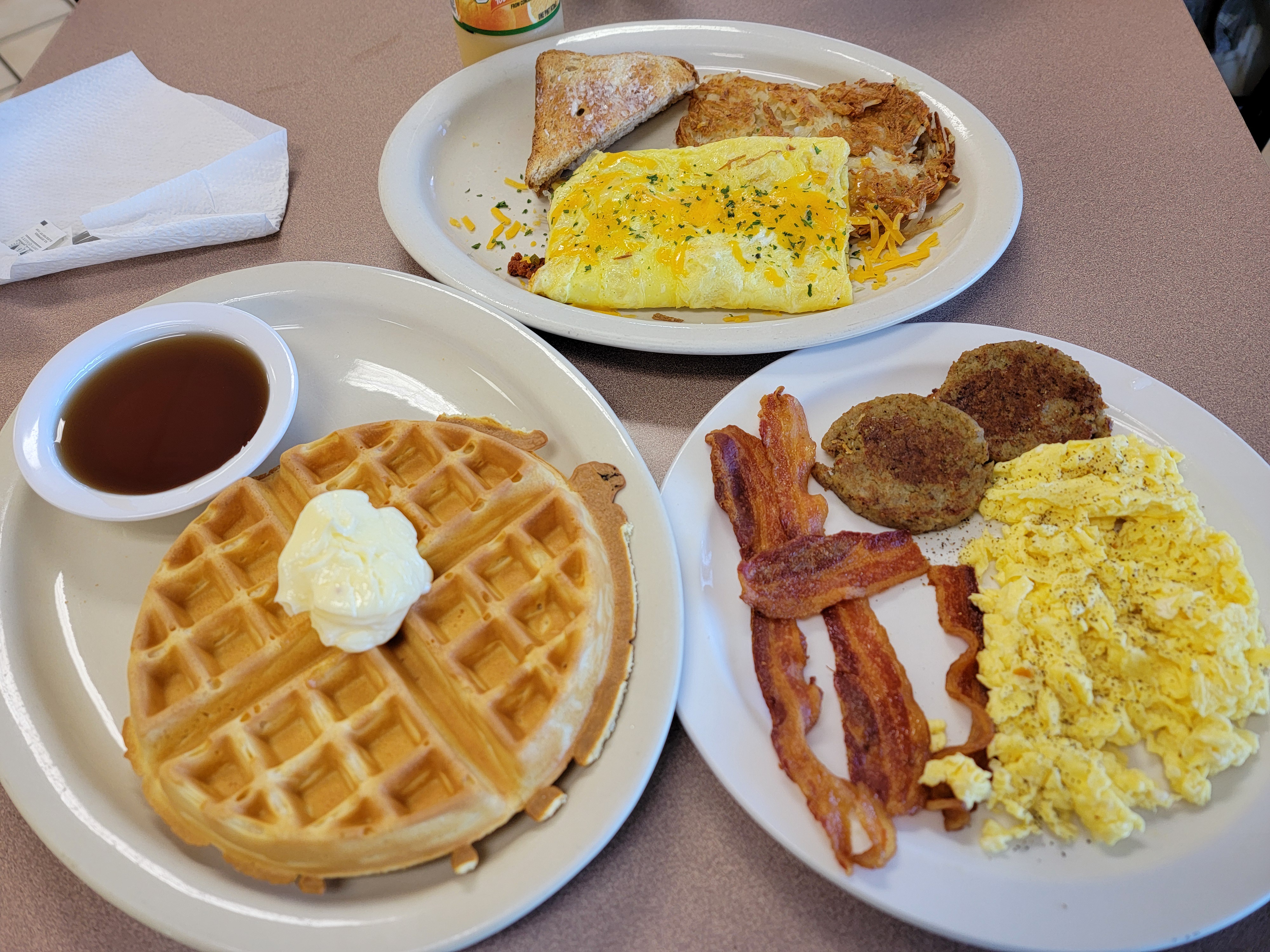 When You Indulge in a Hearty Breakfast Feast