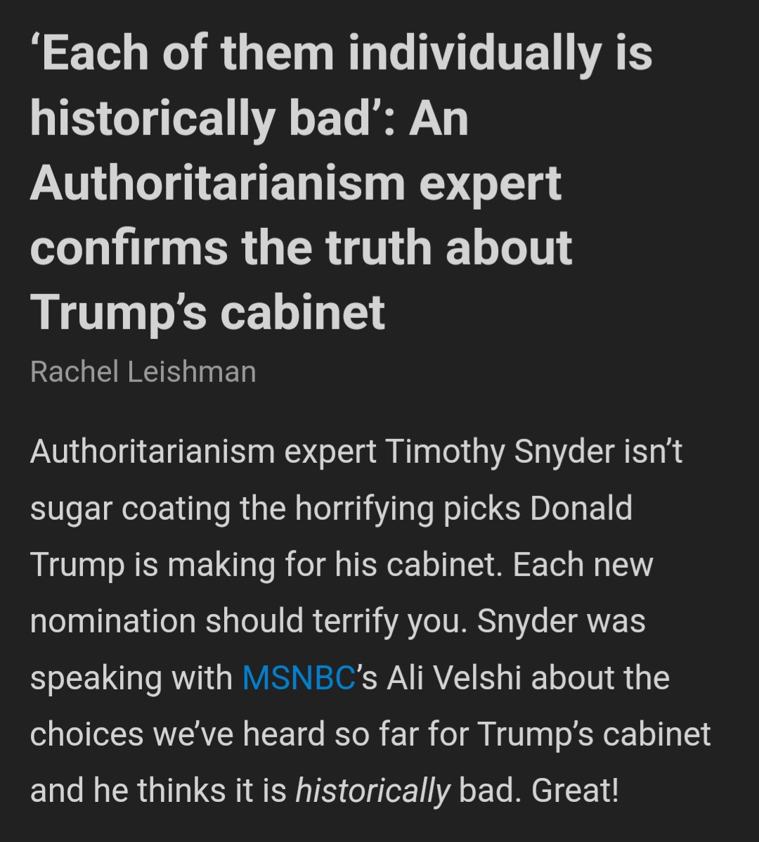 Trump's Cabinet Selections: A Showcase of Unqualified Choices
