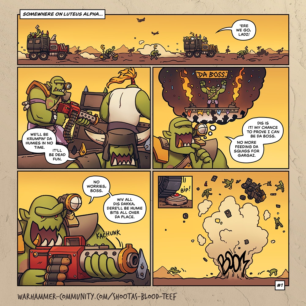 Warhammer 40,000: Shootas, Blood & Teef - The Official Prequel You Can't Miss!